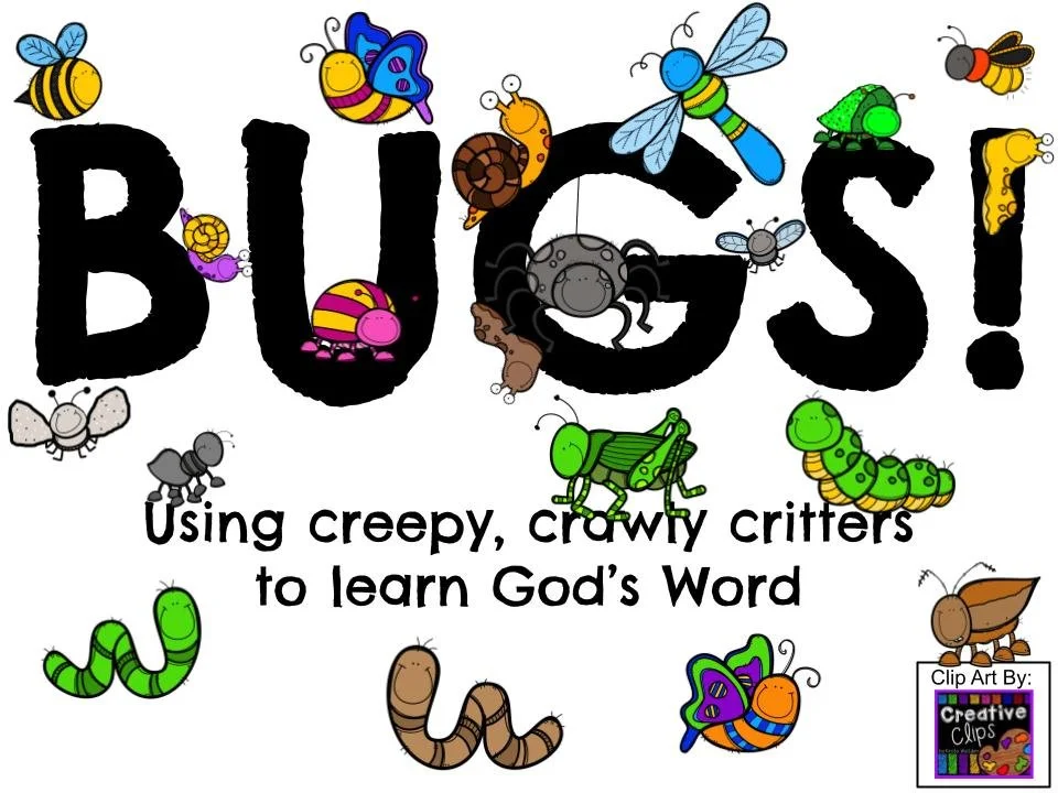 BUGS! Using creepy, crawly critters to learn God's Word.