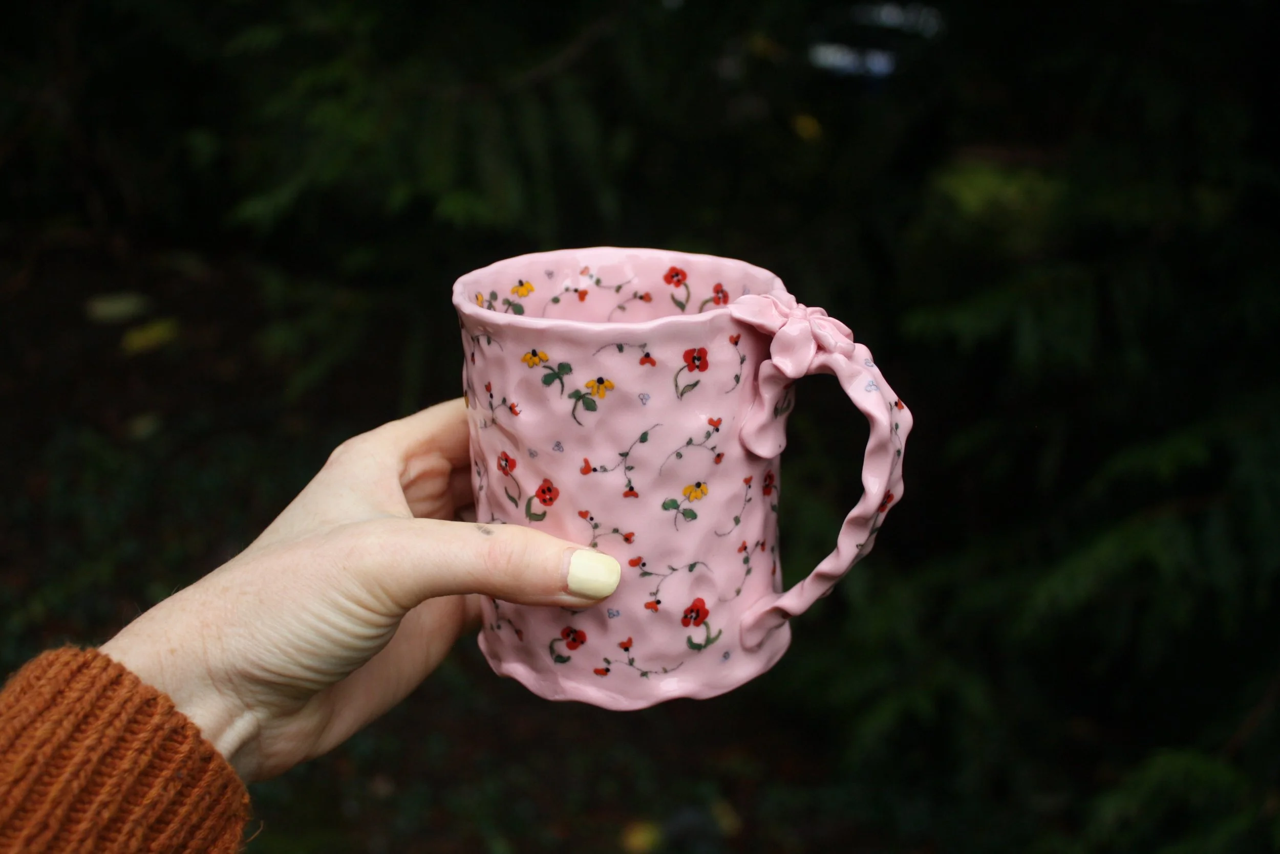 Secret Garden Rose Mug