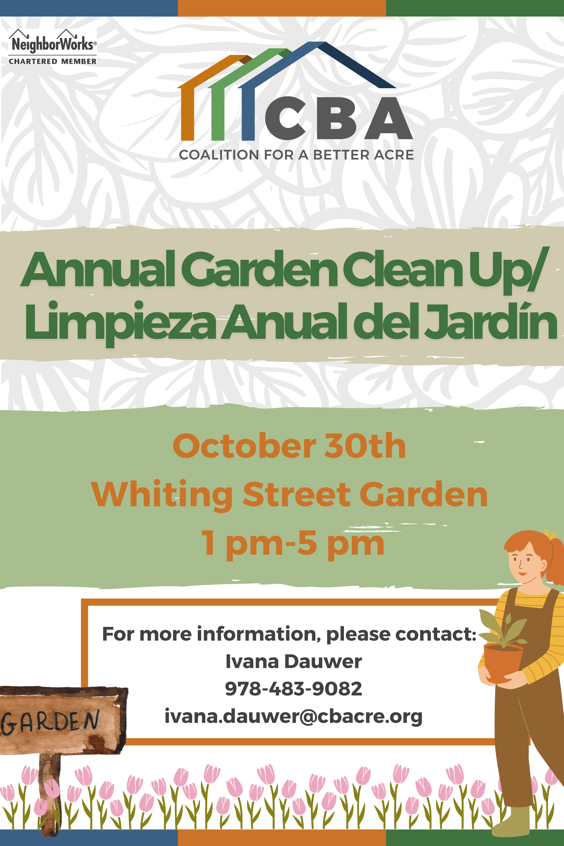 Annual Garden Clean up!