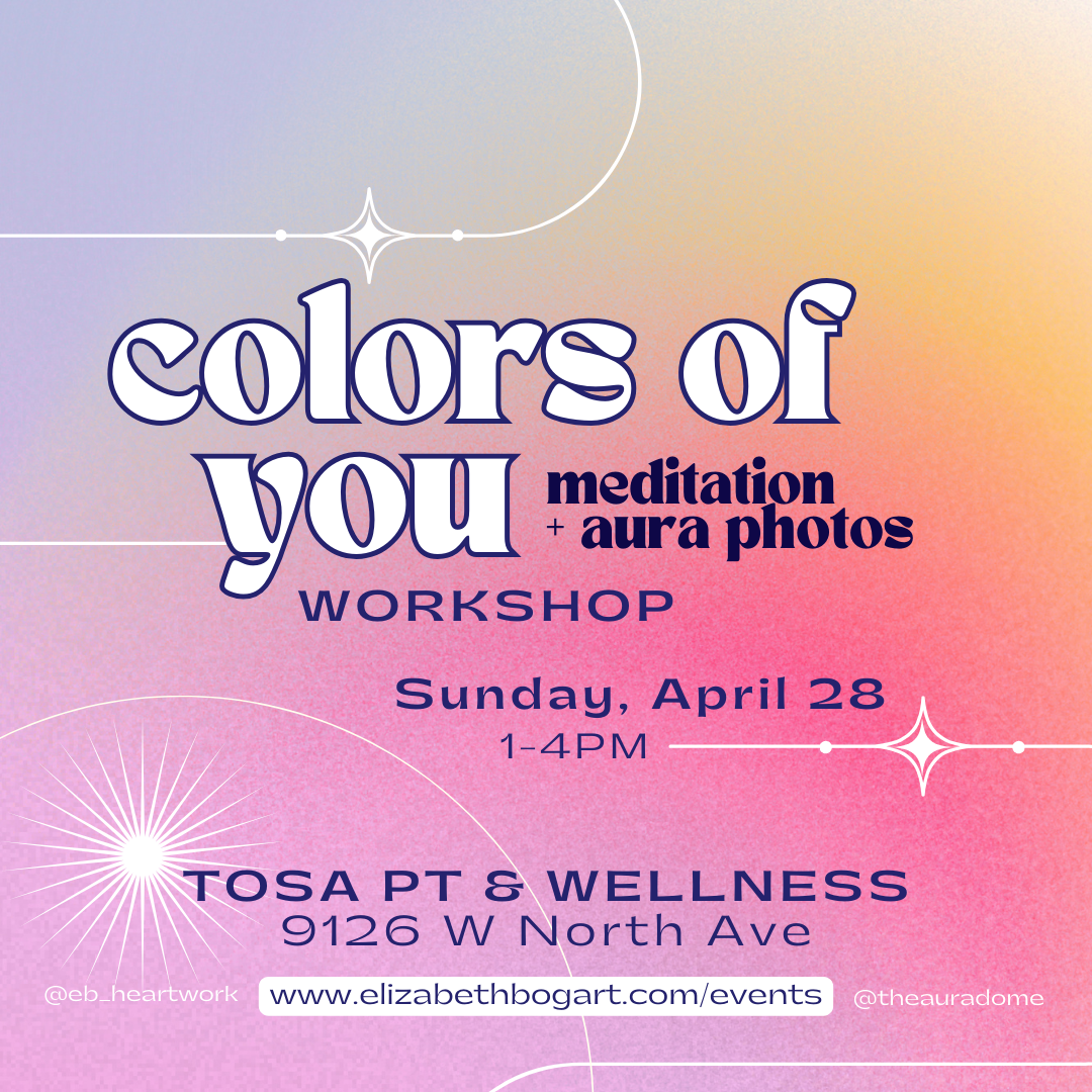 Colors of You Workshop: Kundalini Meditation + Aura Photos