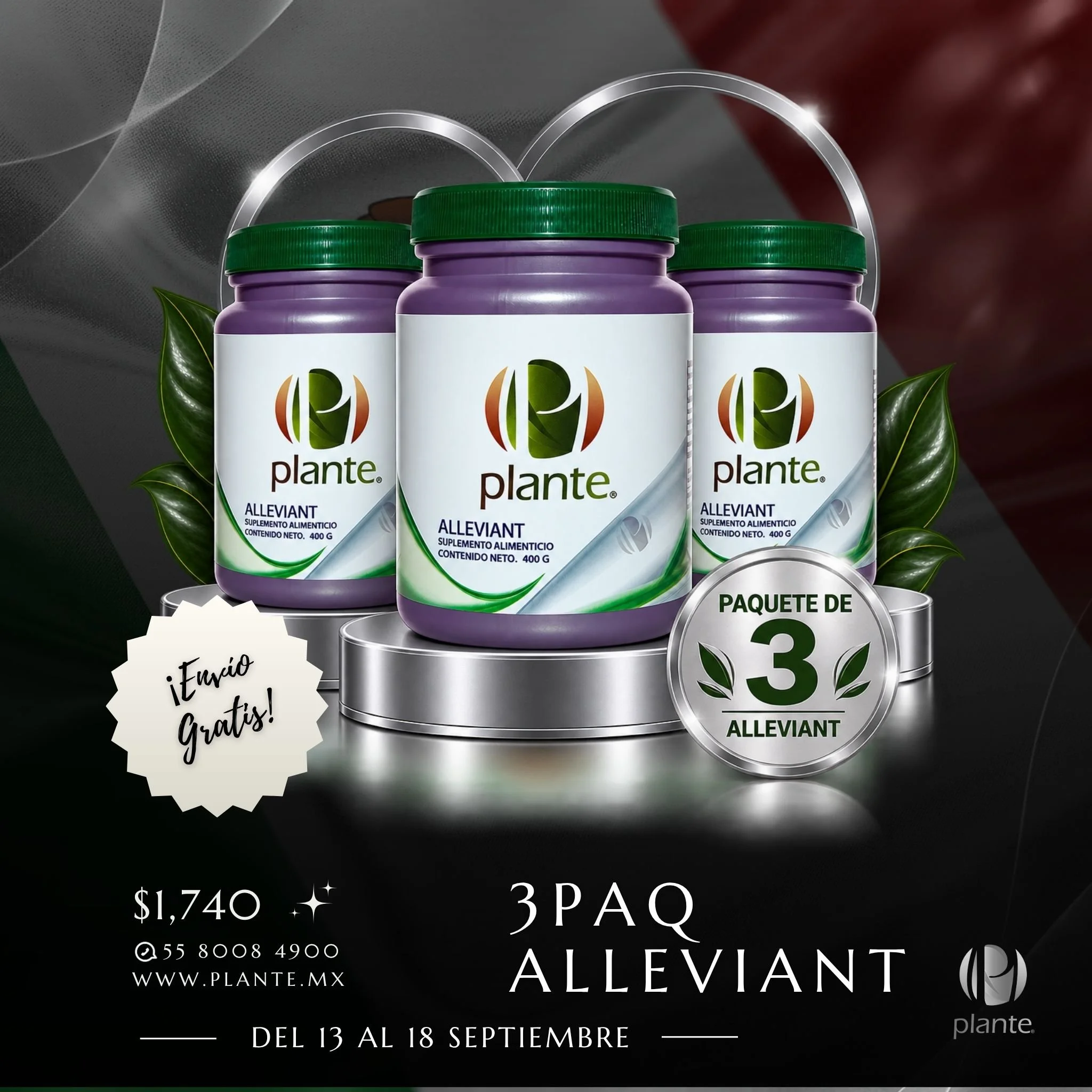 3PAQ Plante Alleviant