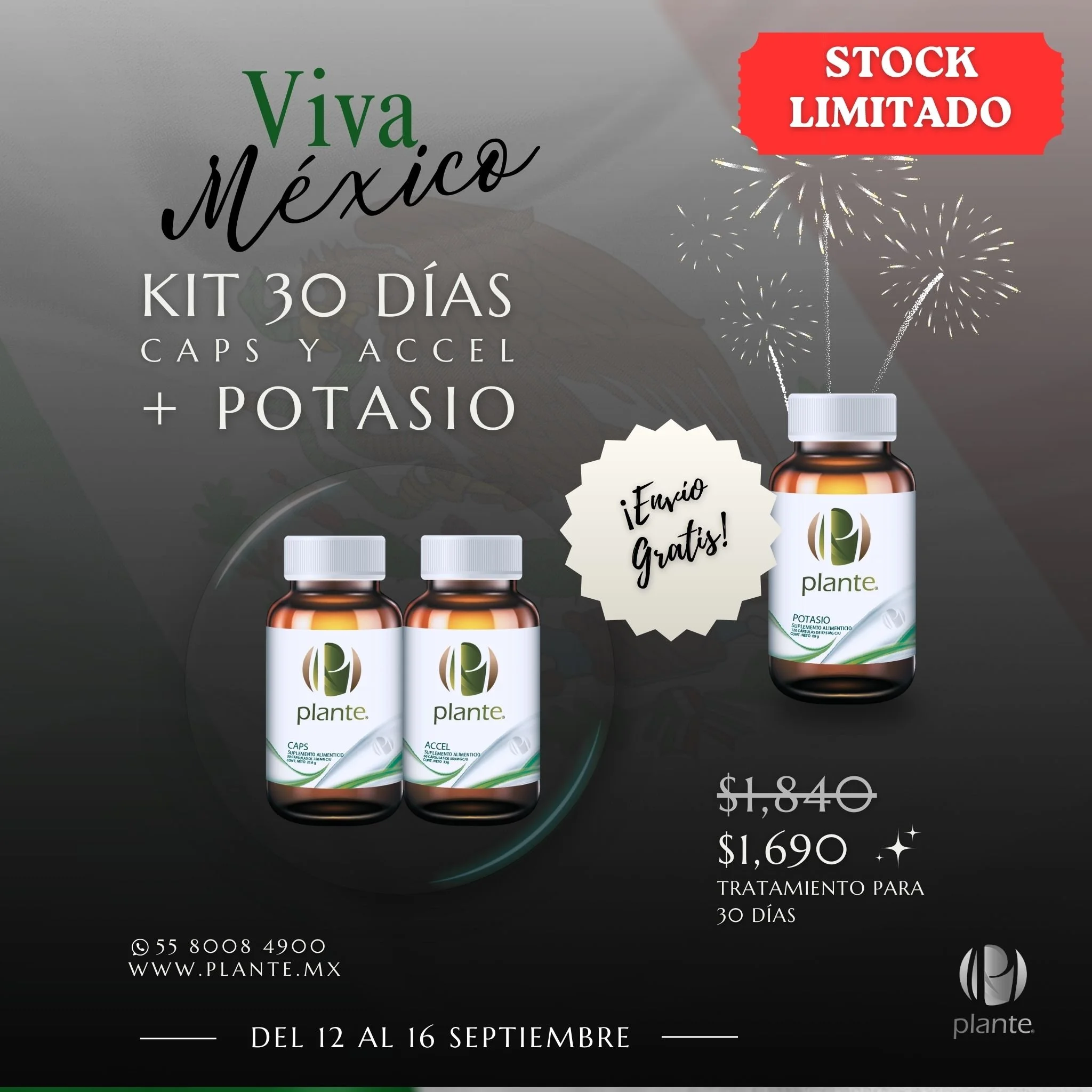 KIT 30 Días con Potasio