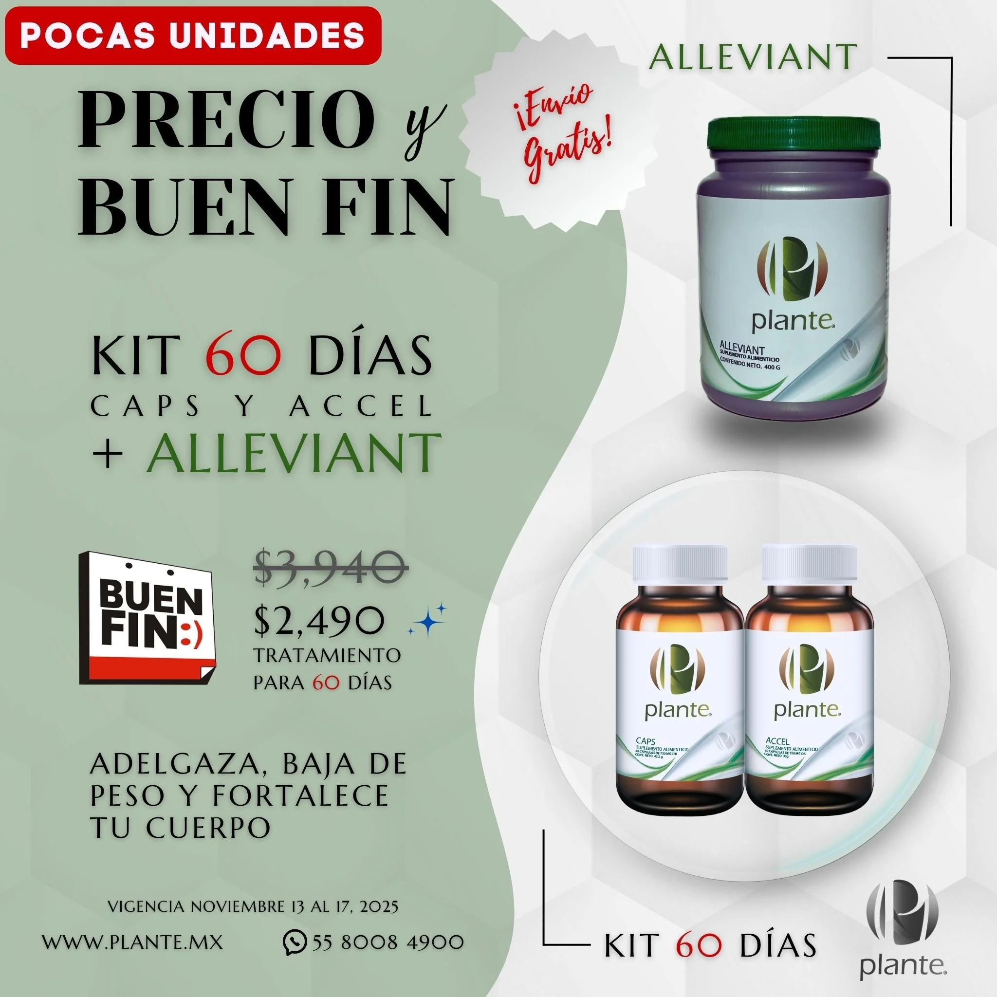 Promo Kit 60 Días con Alleviant