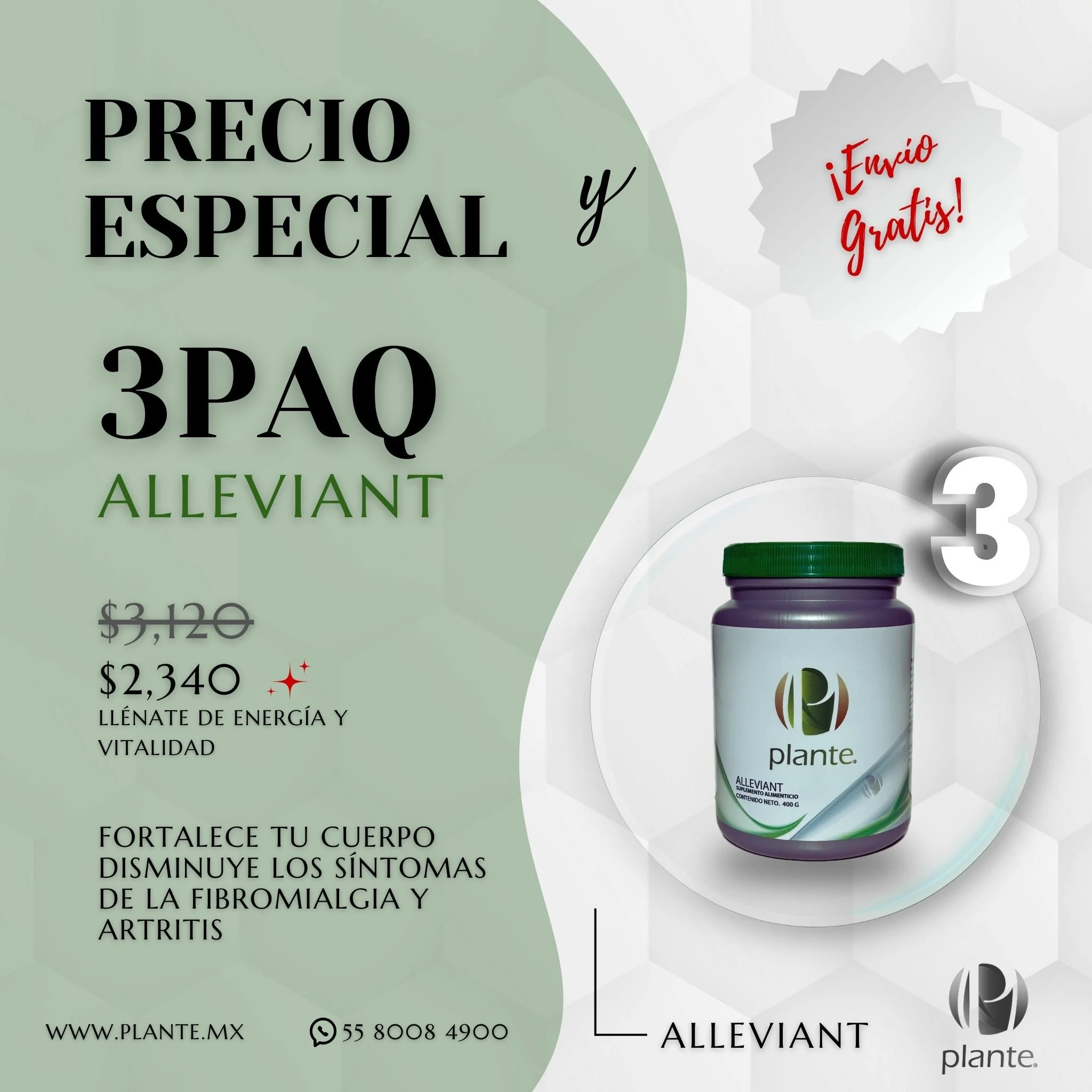 3PAQ Plante Alleviant