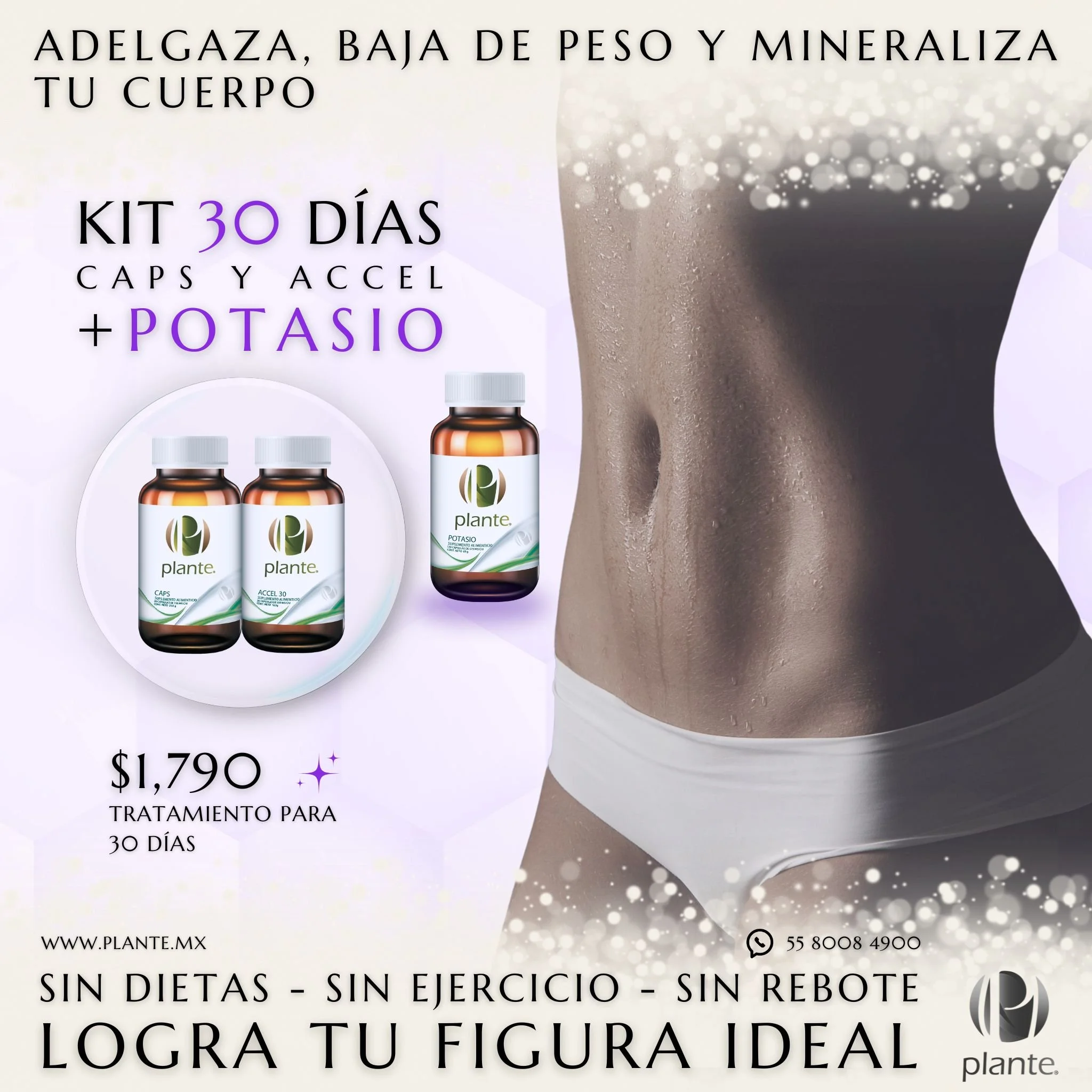 KIT 30 Días con Potasio