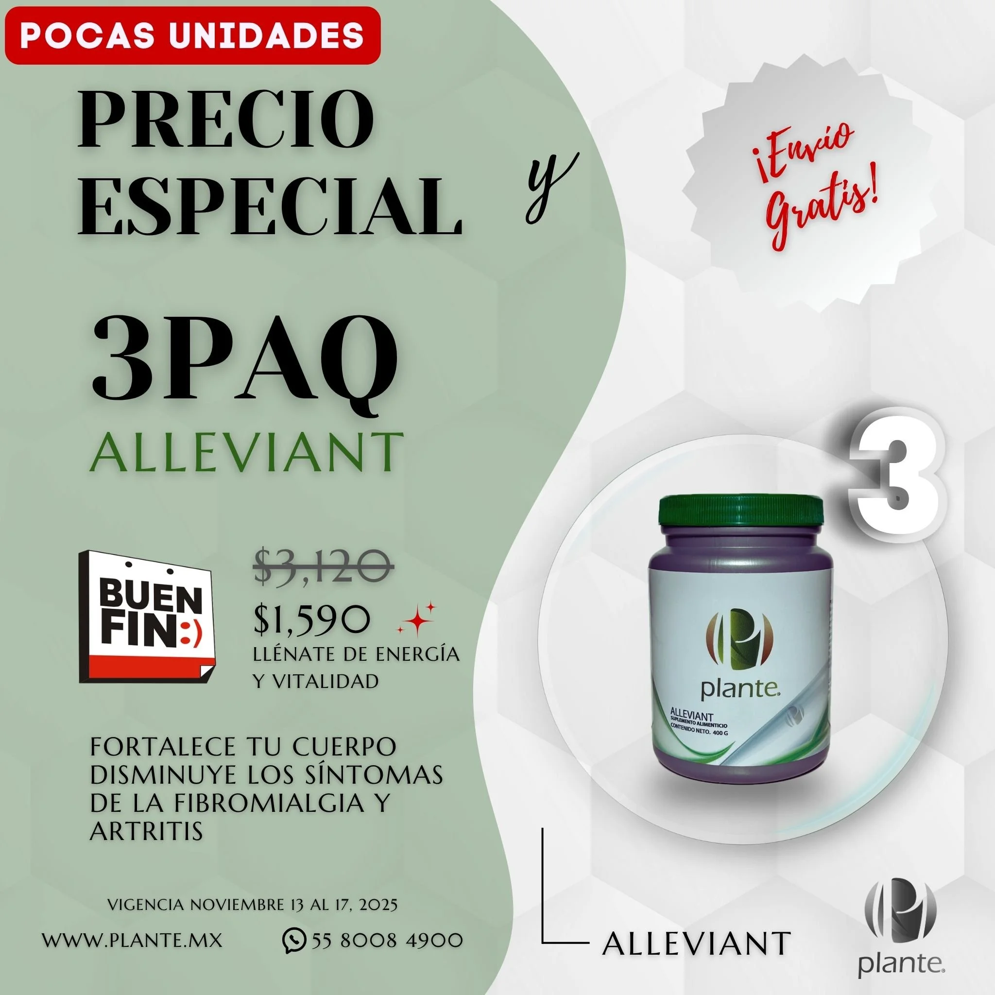 3PAQ Plante Alleviant