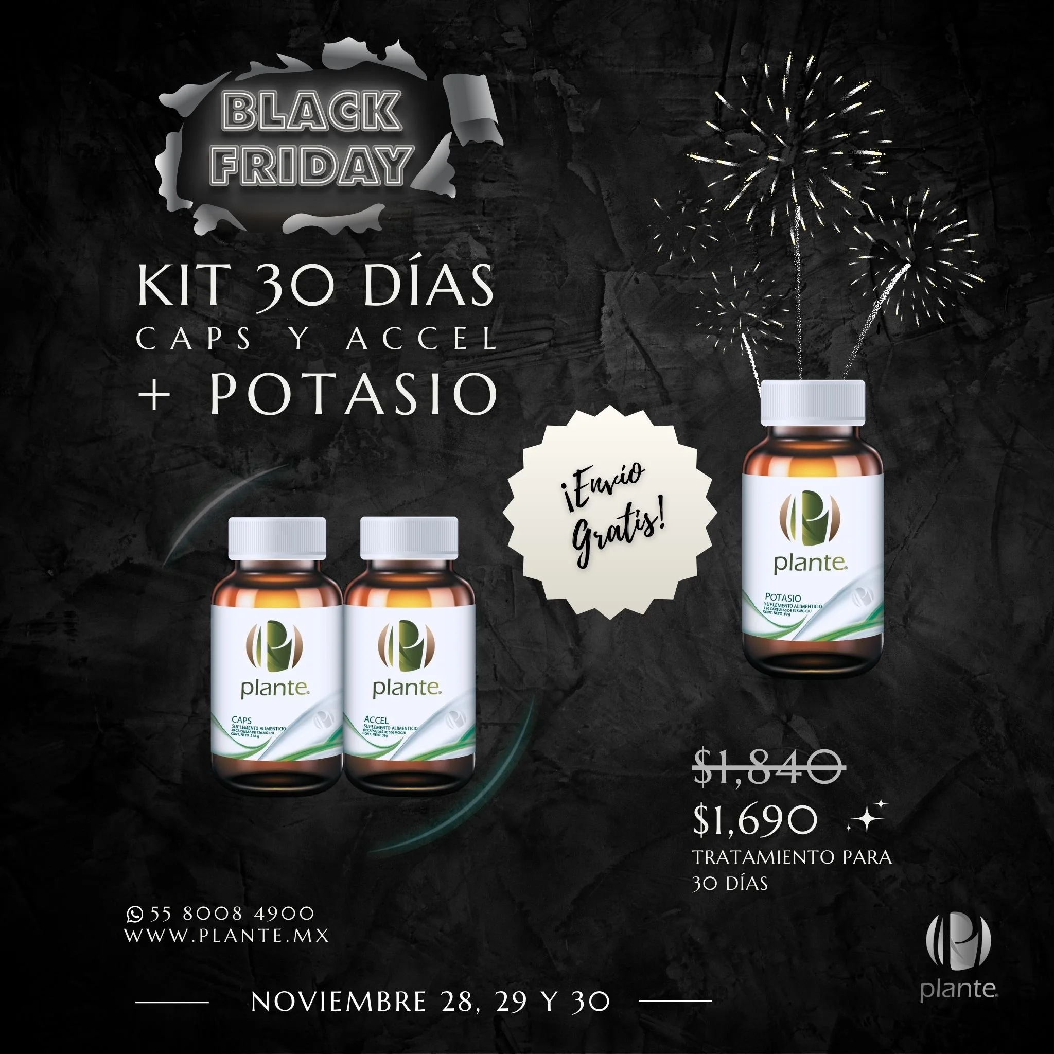 KIT 30 Días con Potasio