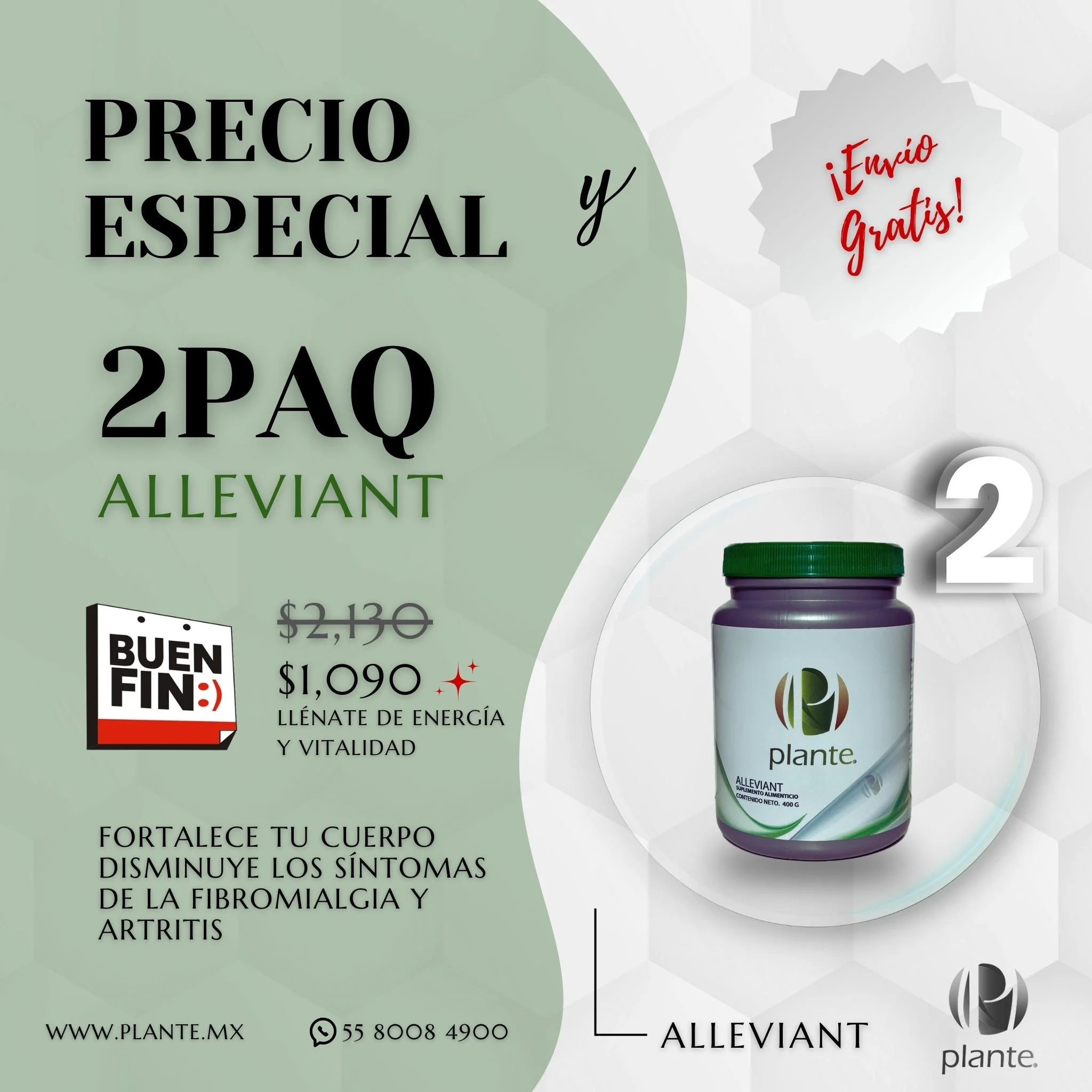 2PAQ Plante Alleviant