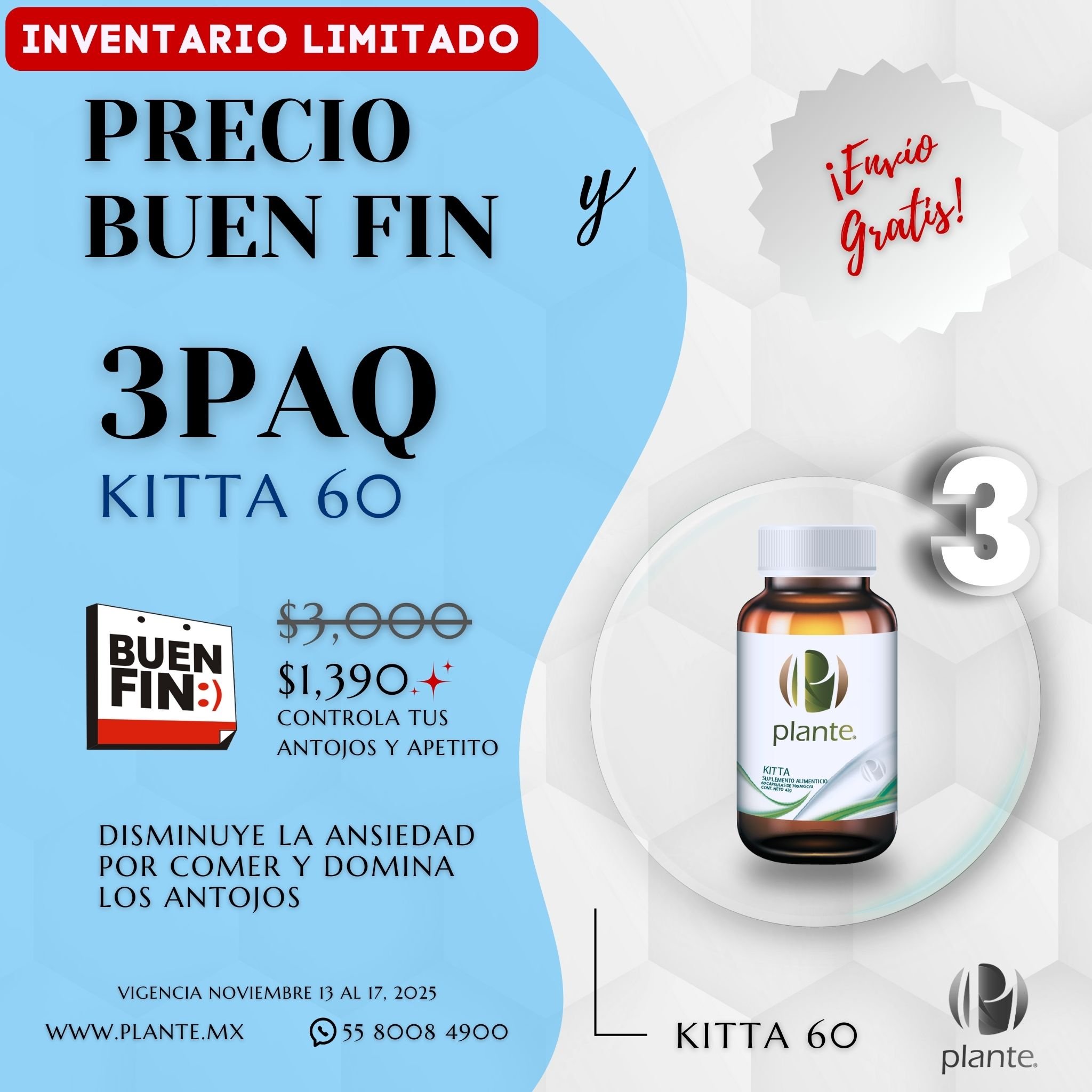 3PAQ Plante Kitta
