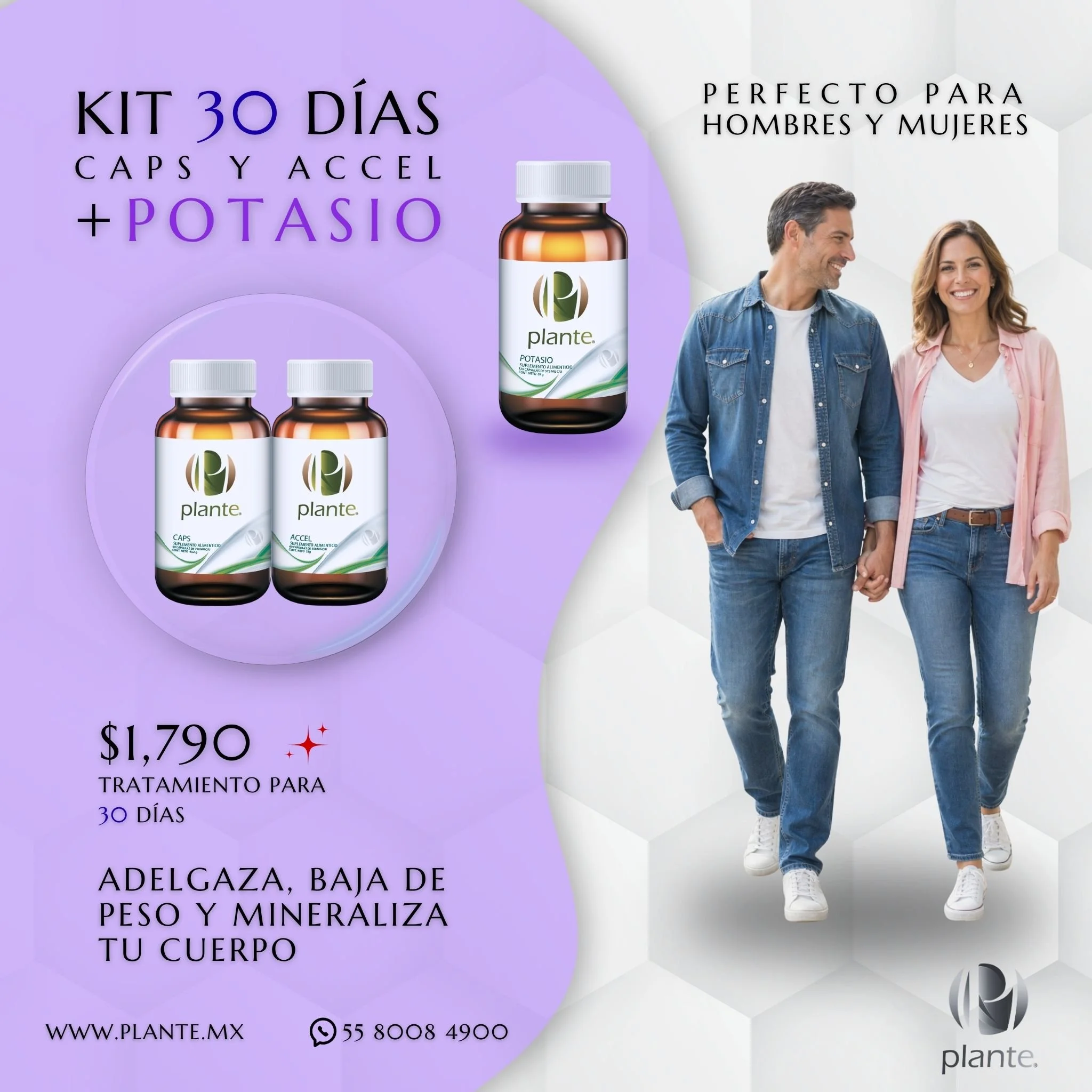 KIT 30 Días con Potasio