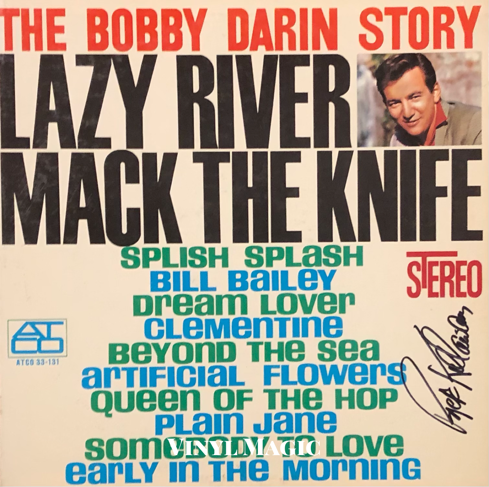 The Bobby Darin Story (1961) signed by Roger