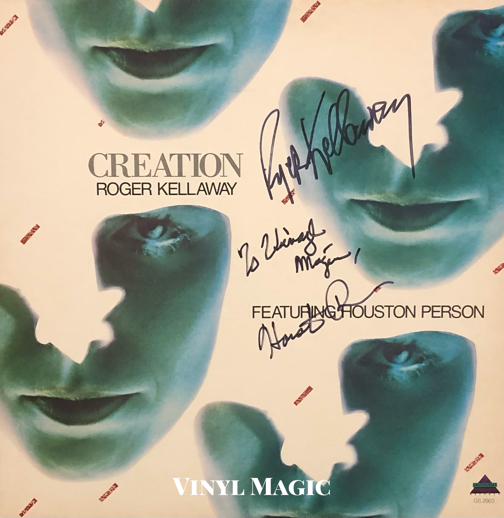 Creation (1984) signed by Roger, Houston Person