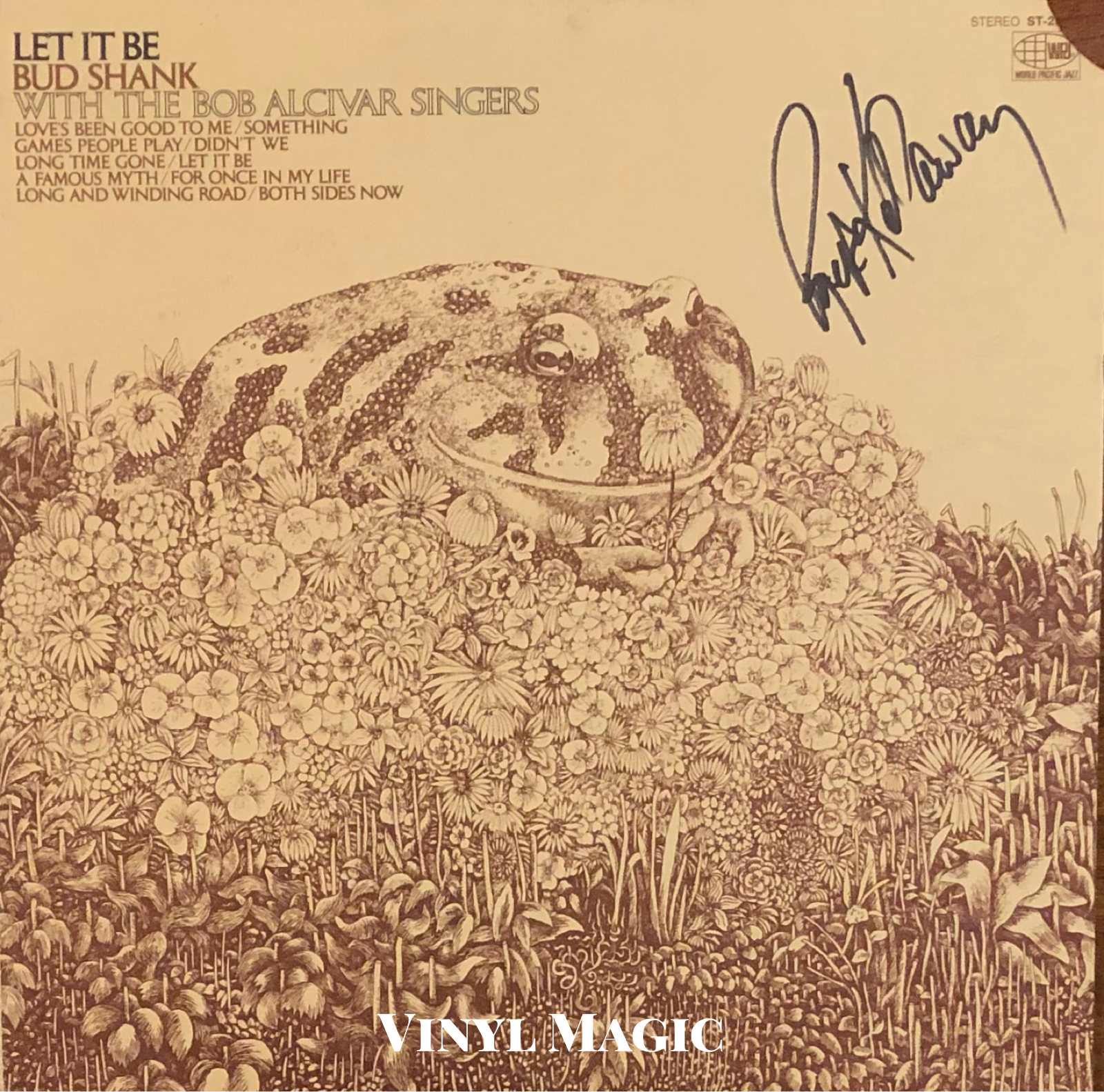 Let It Be (1970) signed by Roger