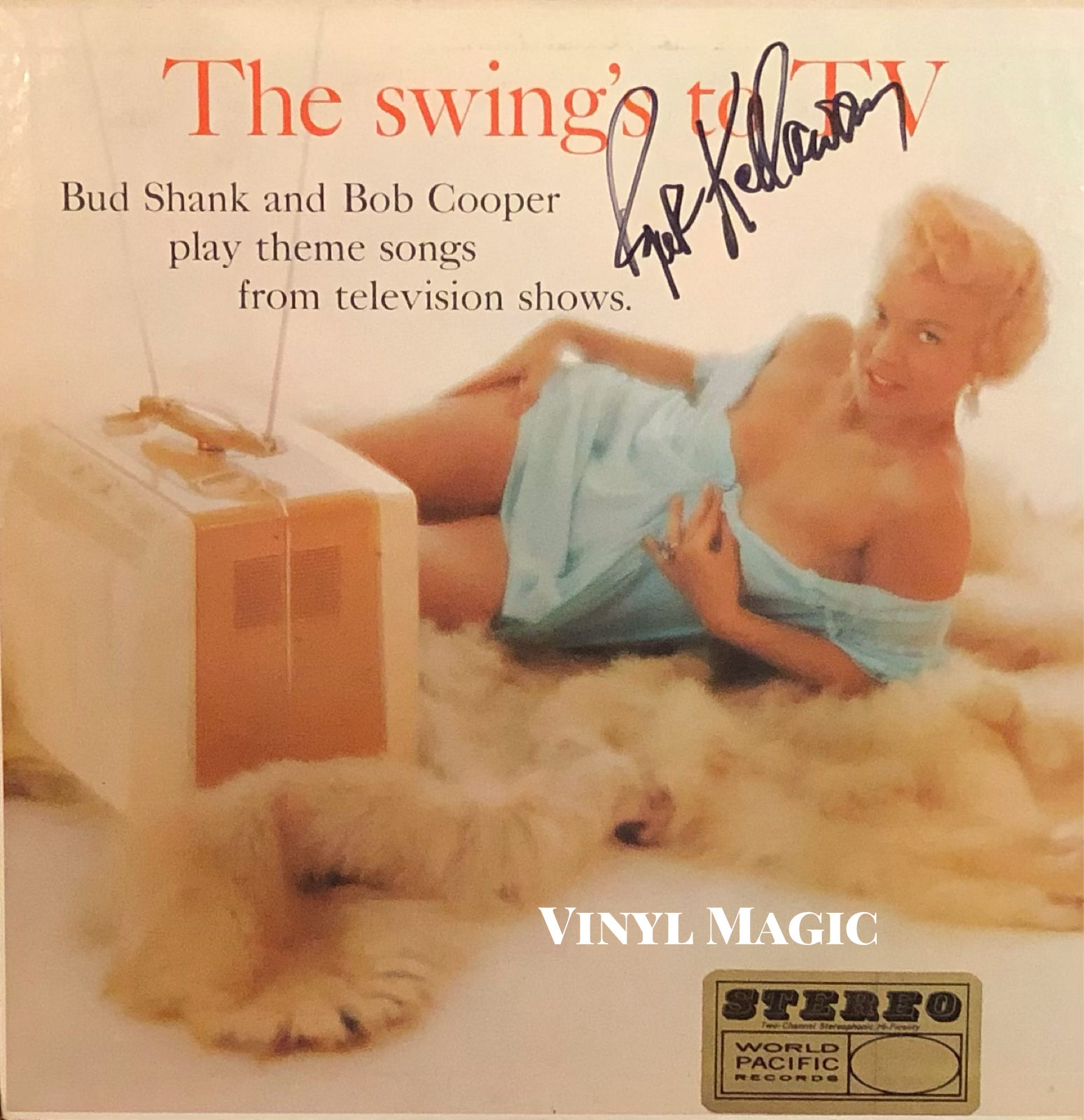 The Swings To TV (1958) signed by Roger