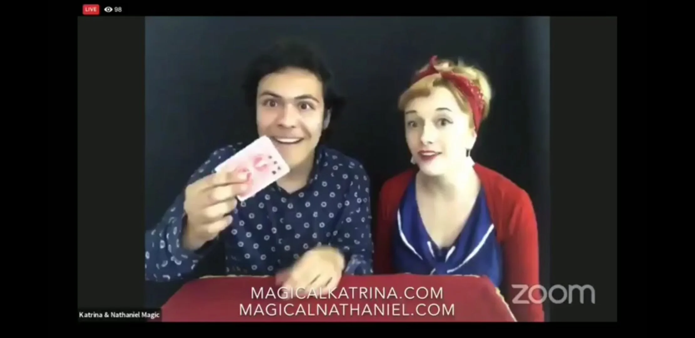 Magician for Zoom: Entertainment for a Virtual Holiday Party