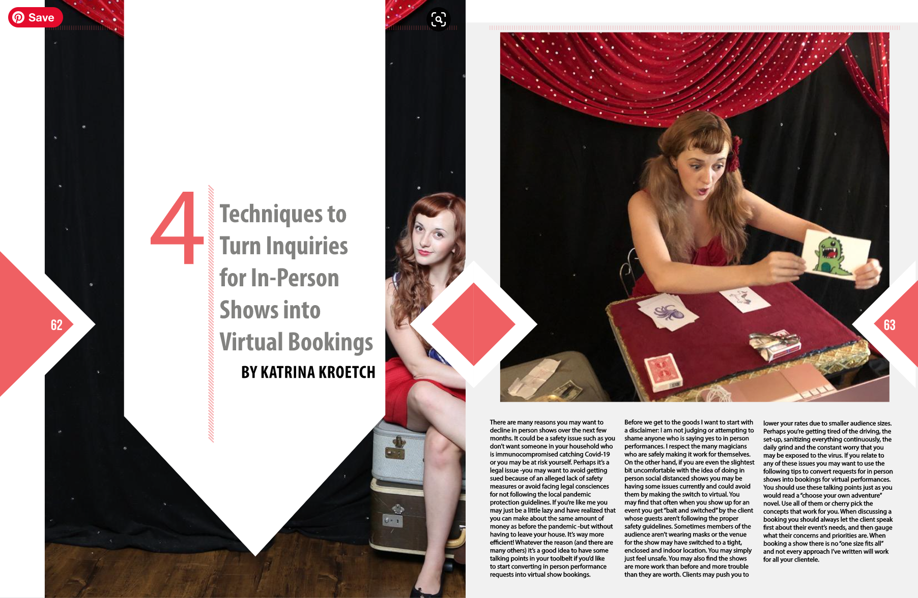 4 Tips to Turn in person show requests into Virtual Magic Show Bookings