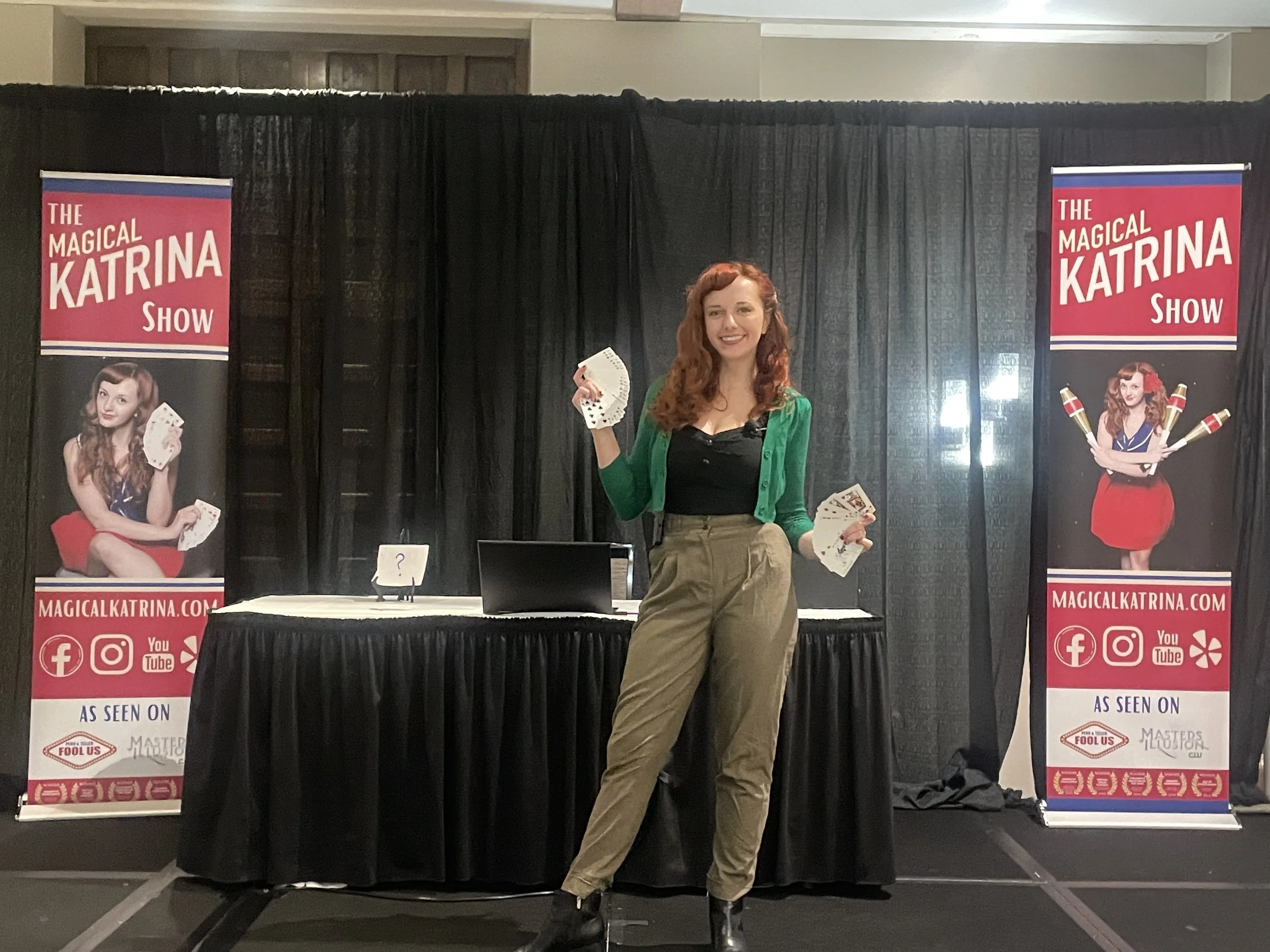 Zoom Magic Show for a Virtual Conference