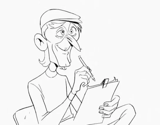 Disegno animato del corso Principles of Animation 2D