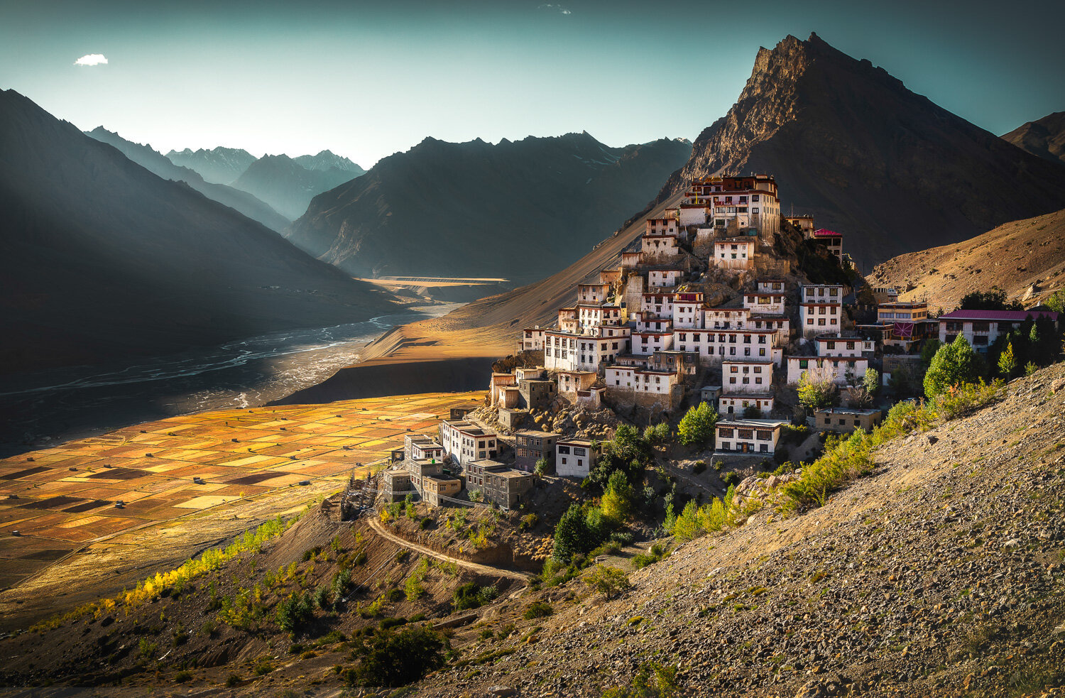 key monastery from above by prathamesh dixit.jpg