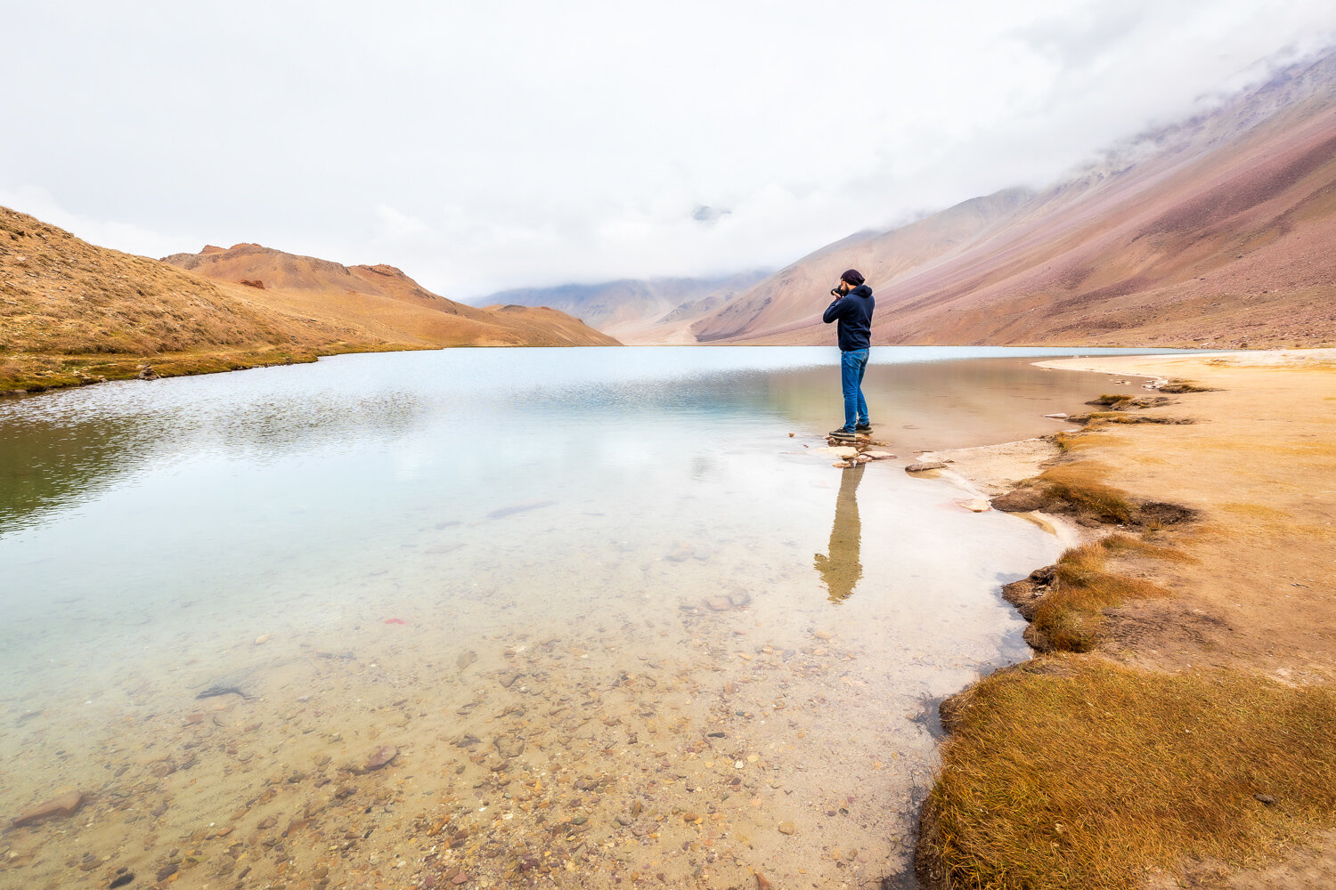 photographer at chandratal lake by prathamesh dixit.jpg