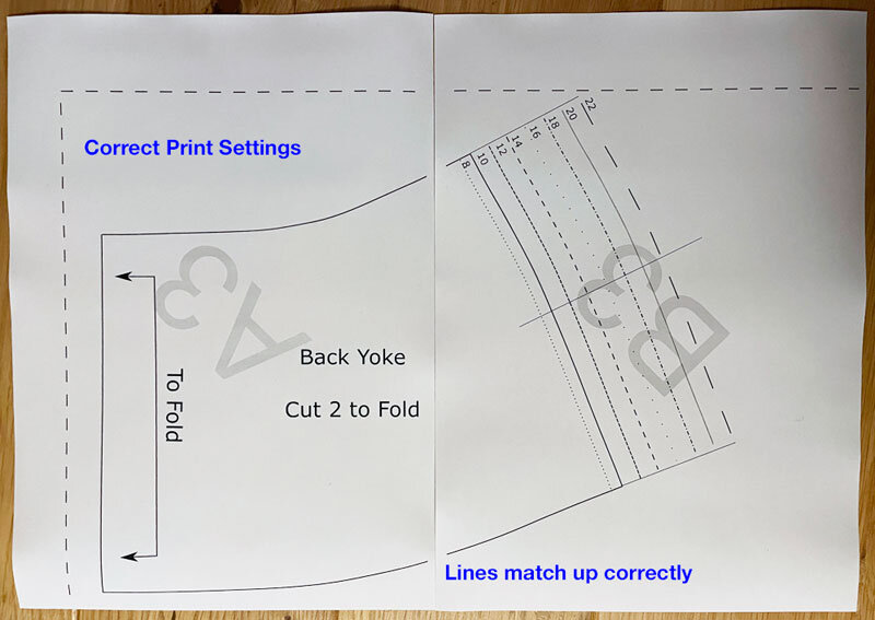 How To Print PDF Sewing Patterns Correctly From iPhone, iPad and Android —  Sussex Seamstress Sewing Patterns