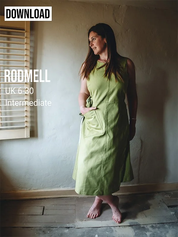 Rodmell Womens Pinafore Dress - Sewing Pattern - Sizes 6-30  Sussex  Seamstress Sewing Patterns