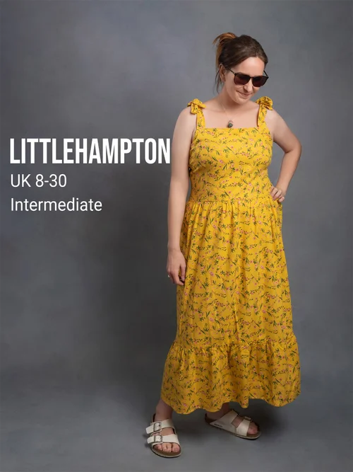 plus size a line dress pattern Plus Size Gathered Smock Dress Sewing Pattern
