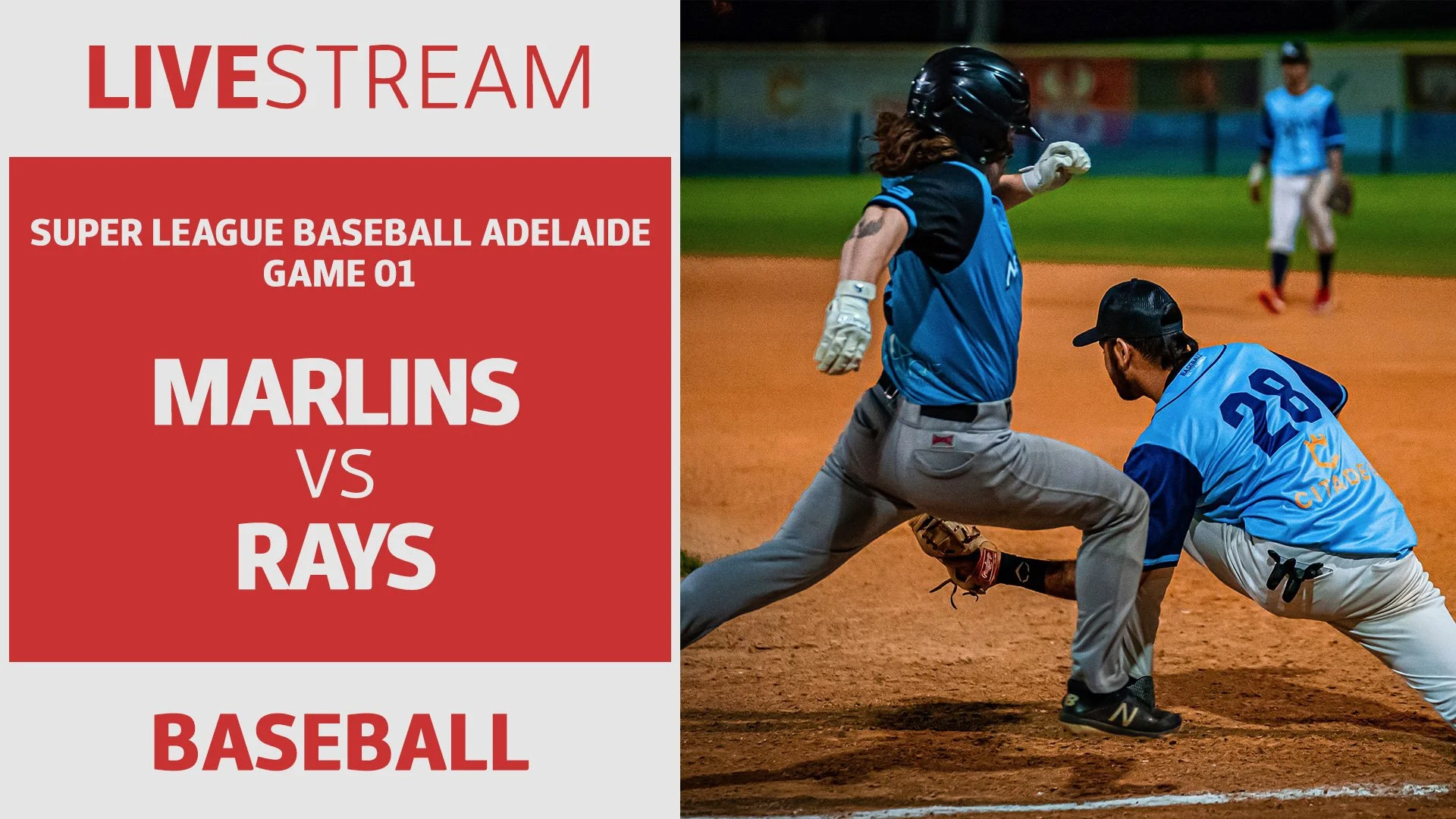 Marlins vs Rays | Game 01 | Super League