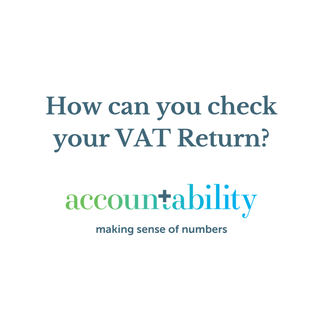 How can you check your VAT return?