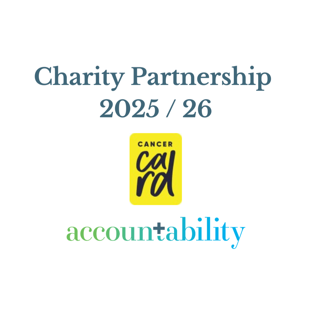 Charity Partnership: Cancer Card + Accountability Edinburgh