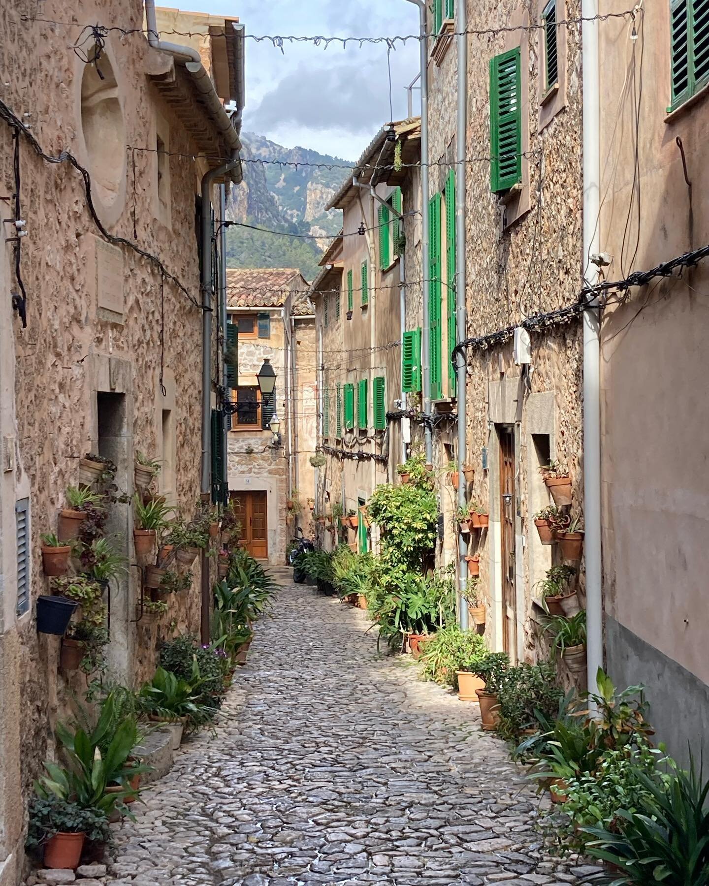 Valldemossa a couple of weeks ago, during my first in-person meetup w people I&rsquo;ve been working w remotely for 2+years. Still experiencing:
- residual social anxiety 🫠
- residual longing for more alleys like these 🪴 

#remotework #remoteworkin