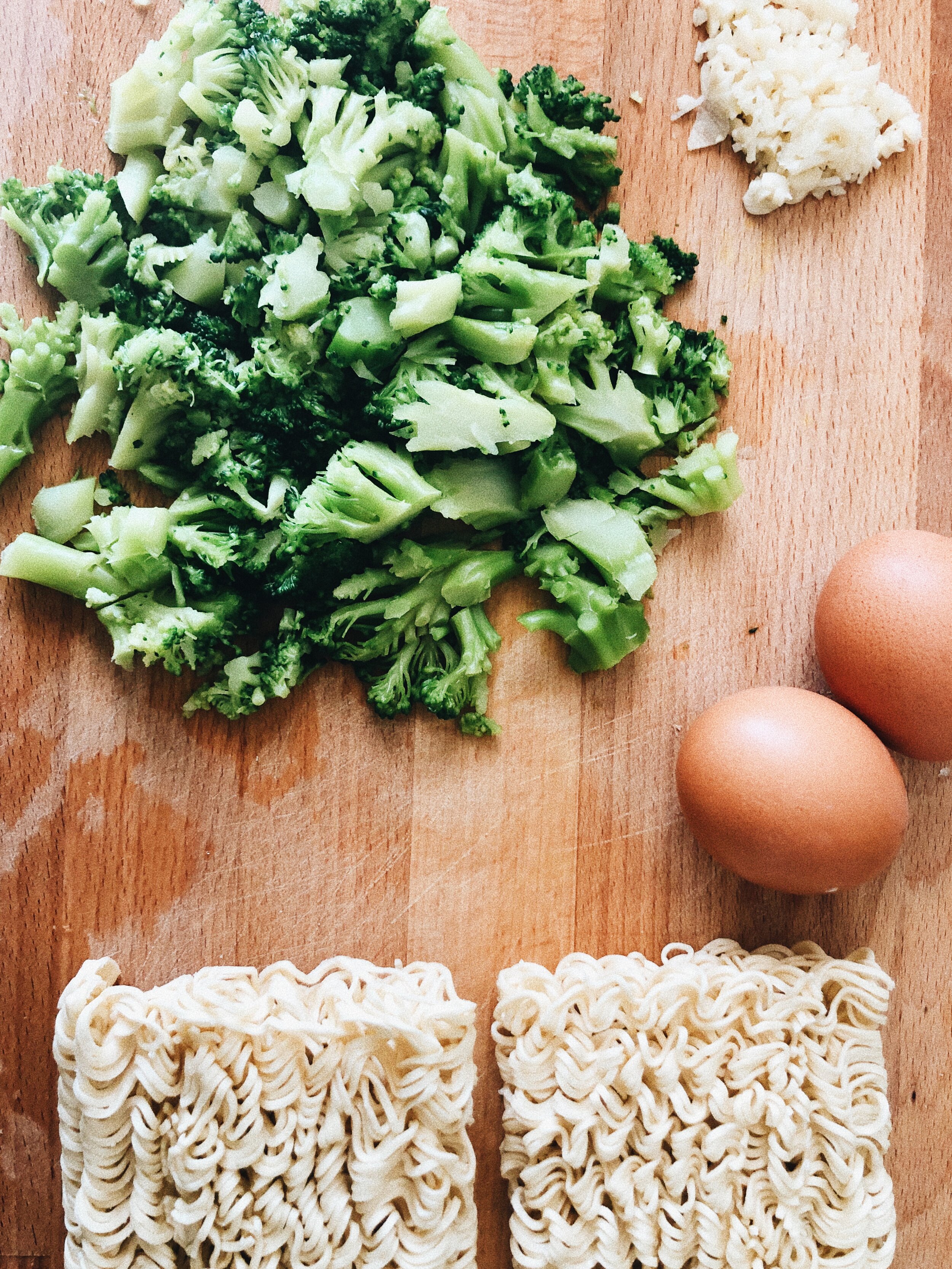 Noodles com Bróculos