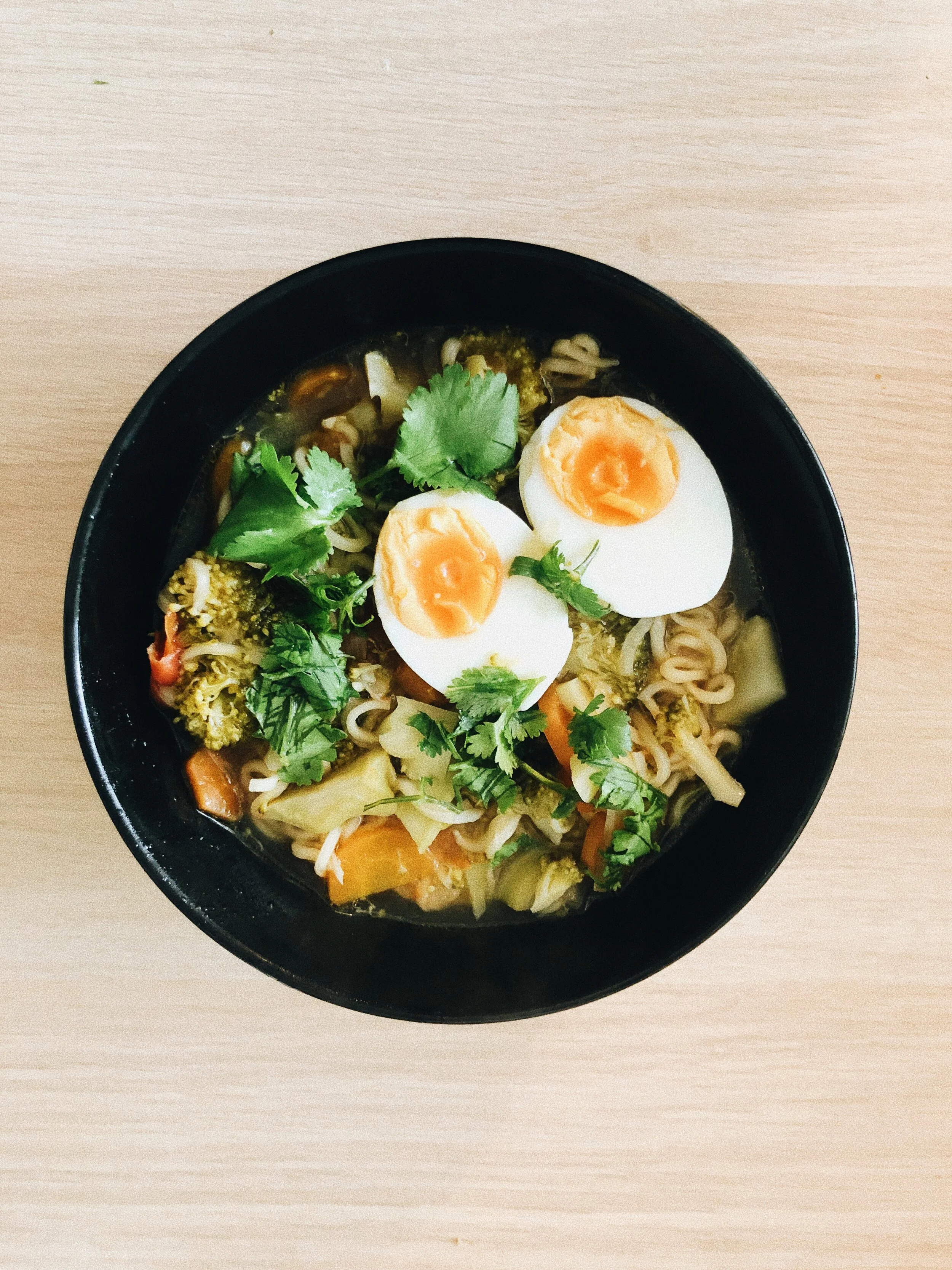 Sopa Asiática com Legumes