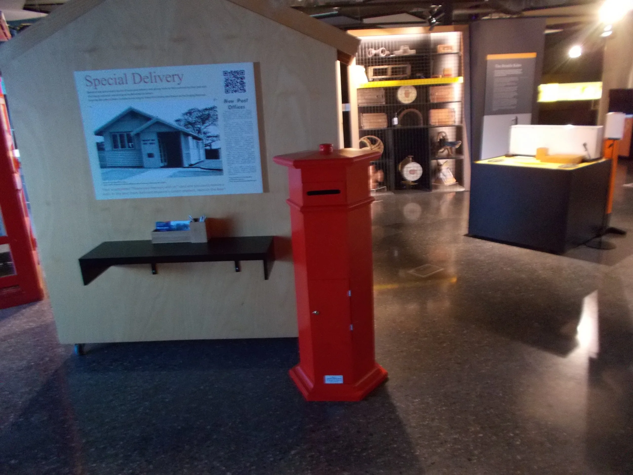 Mail Box City of Belmont Museum (HUB)