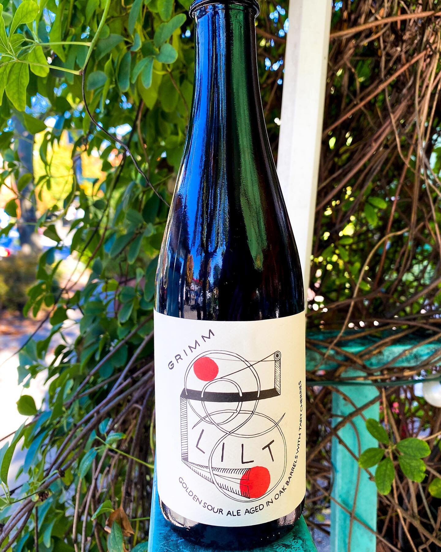 Sour beer fans: we have an absolute treat in stock from @grimmales. Maybe the best sour beer I&rsquo;ve had in the past two years? 

&ldquo;Lilt&rdquo; is a mixed culture golden sour ale aged in oak barrels and then refermented with tart cherries. I 