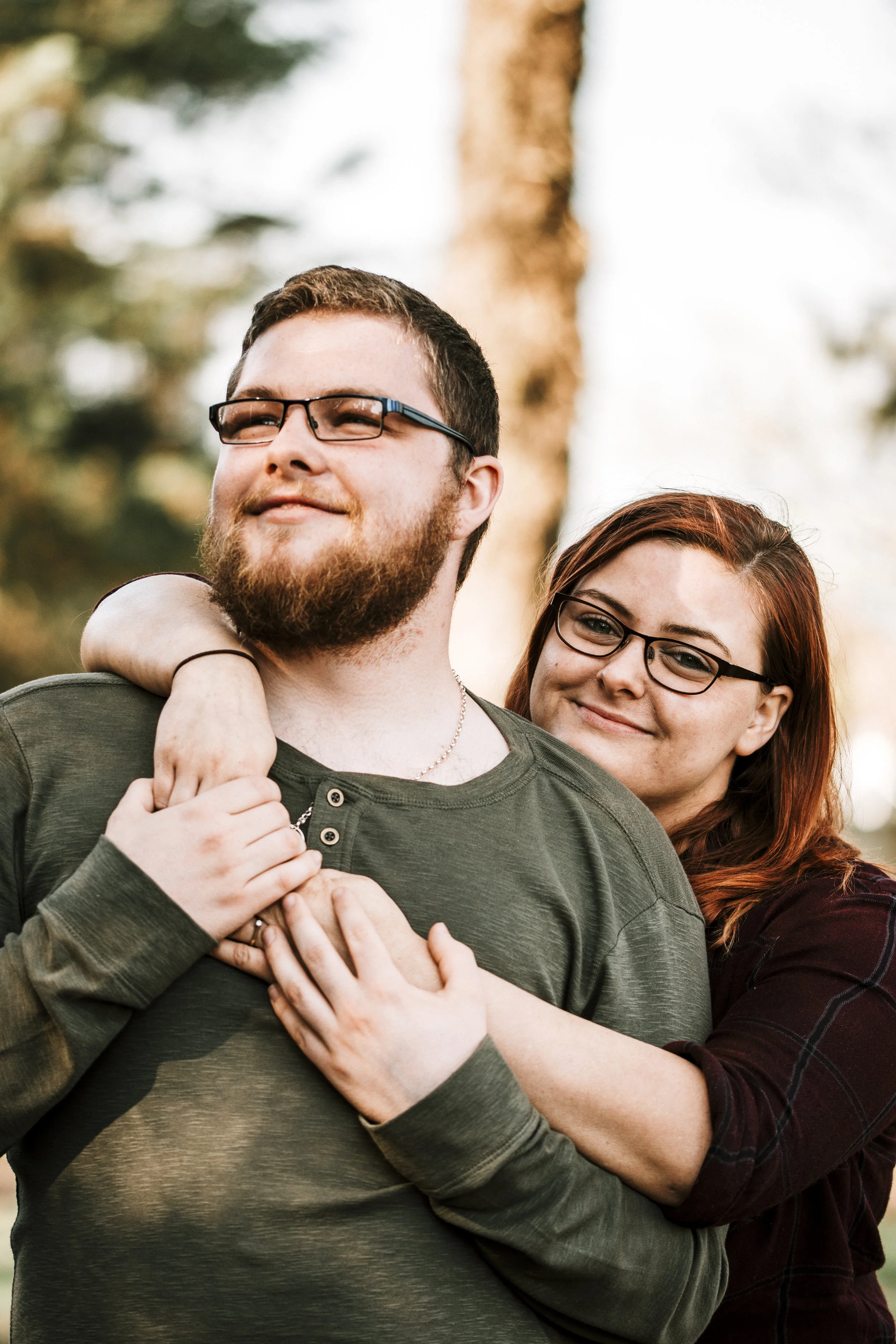 Hampshire Engagement Shoot in a Forest.jpg