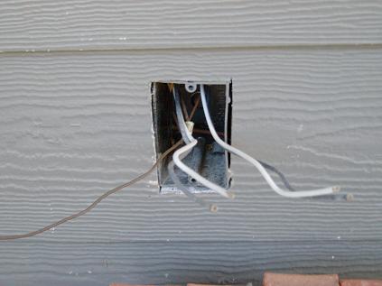 Exposed Wiring And Open Junction Boxes Pose A Shock Hazard