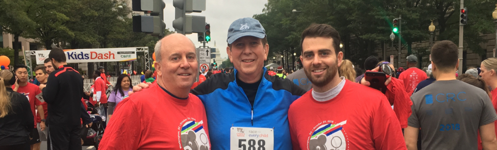 From left to right : John Conaghan, John Corrigan, Willie Conaghan (Co-Founder of Change Donations)