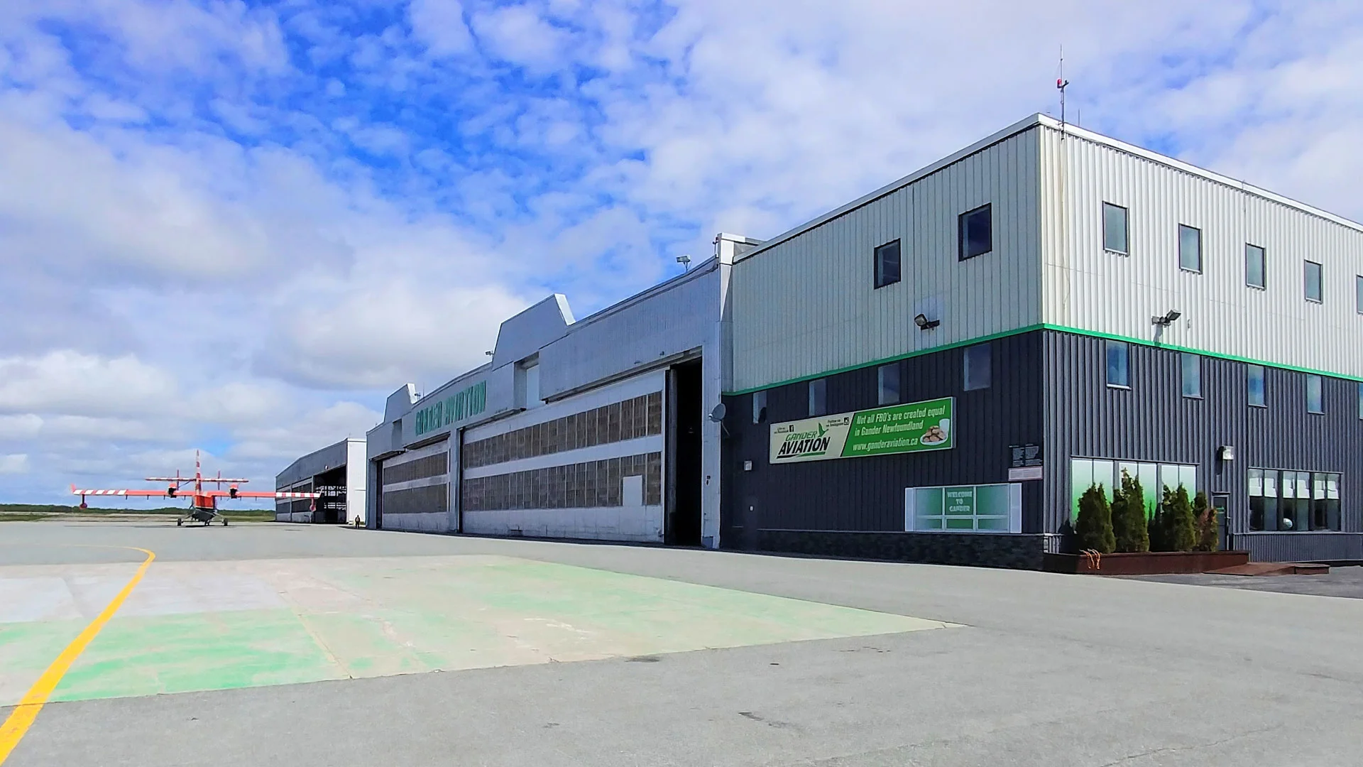 Gander Aviation Exterior