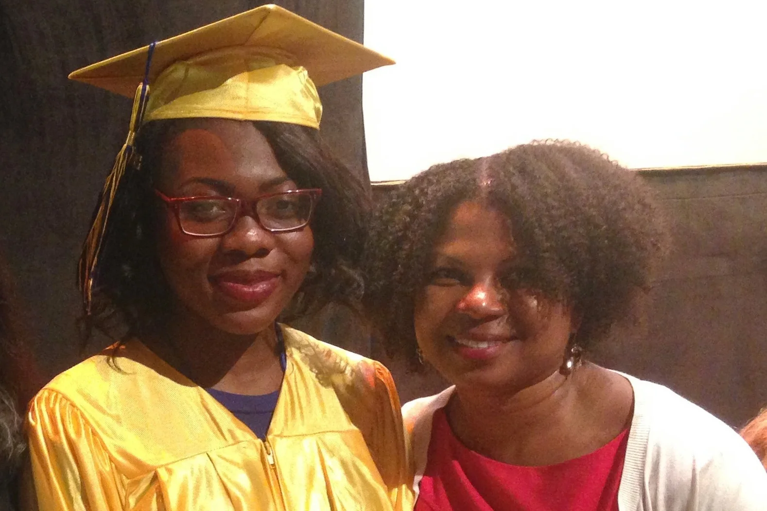 Brittiany (Chelsea Career & Technical Education High School) and Seendy (Morgan Stanley)