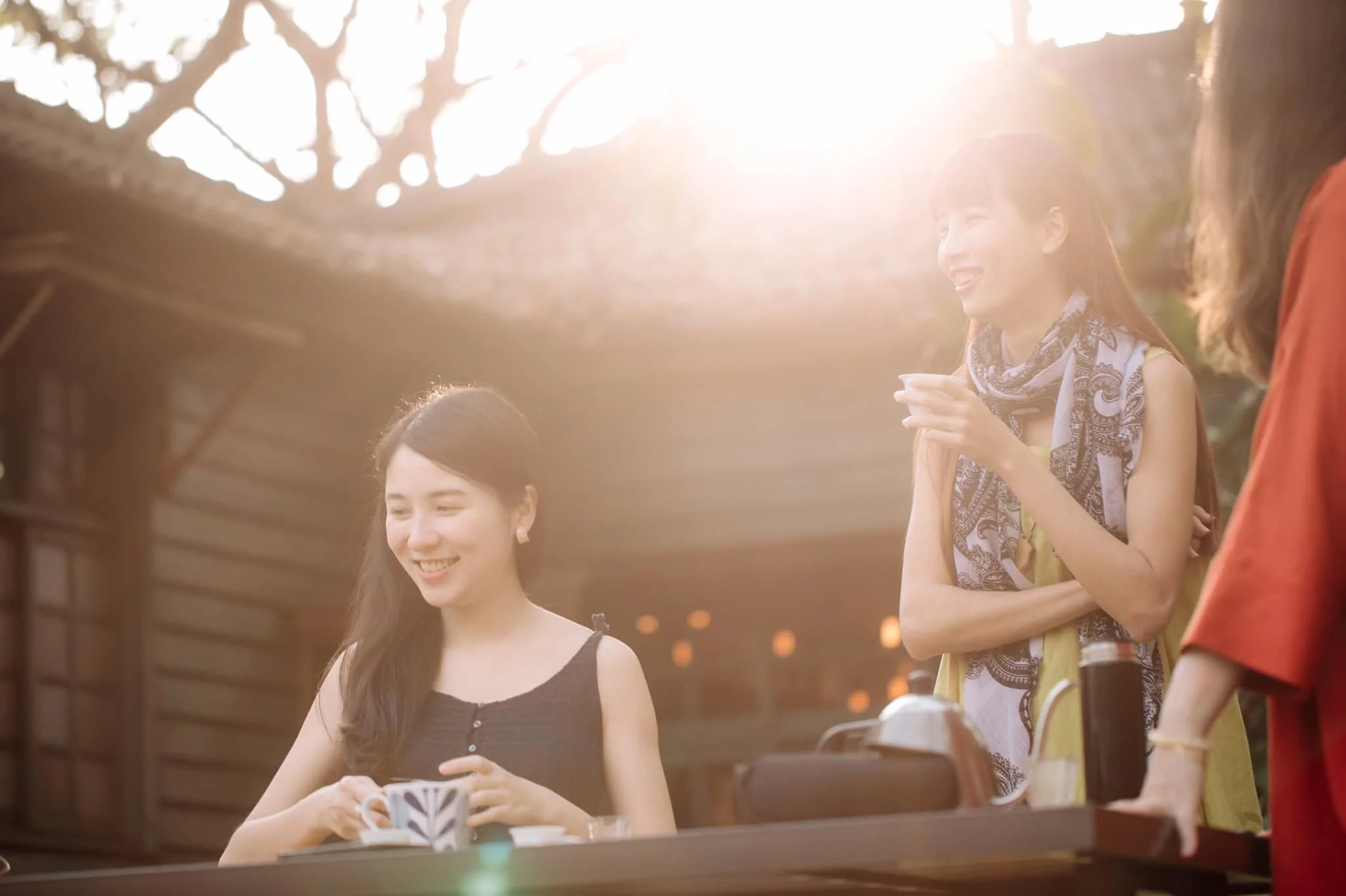 用一杯茶敬好朋友