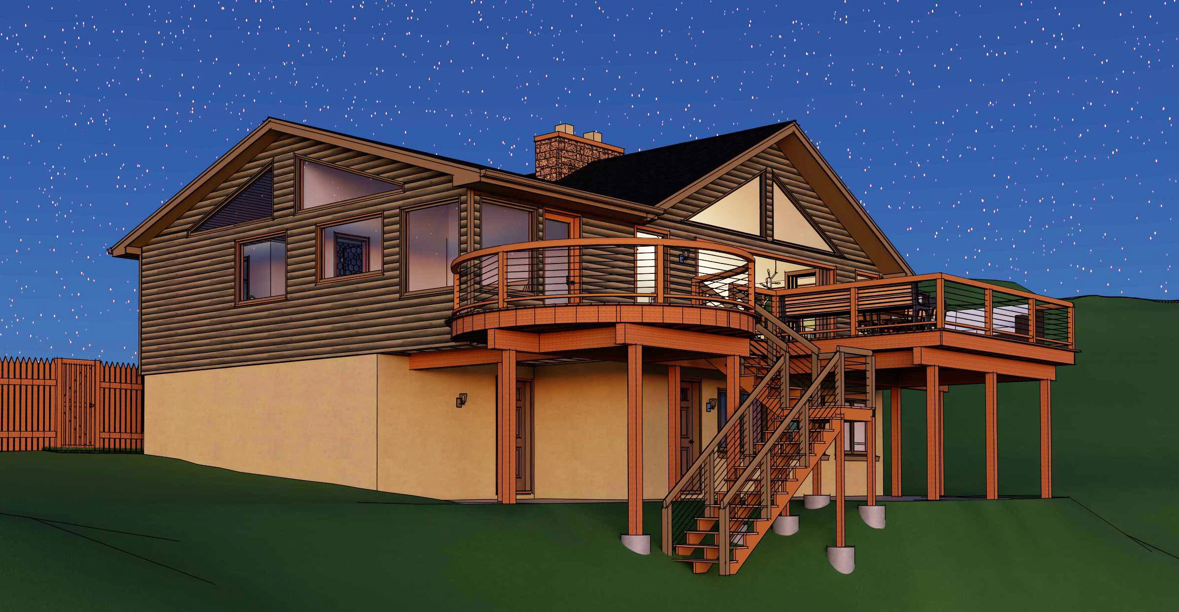 Evergreen, Colorado Remodel Afterwards