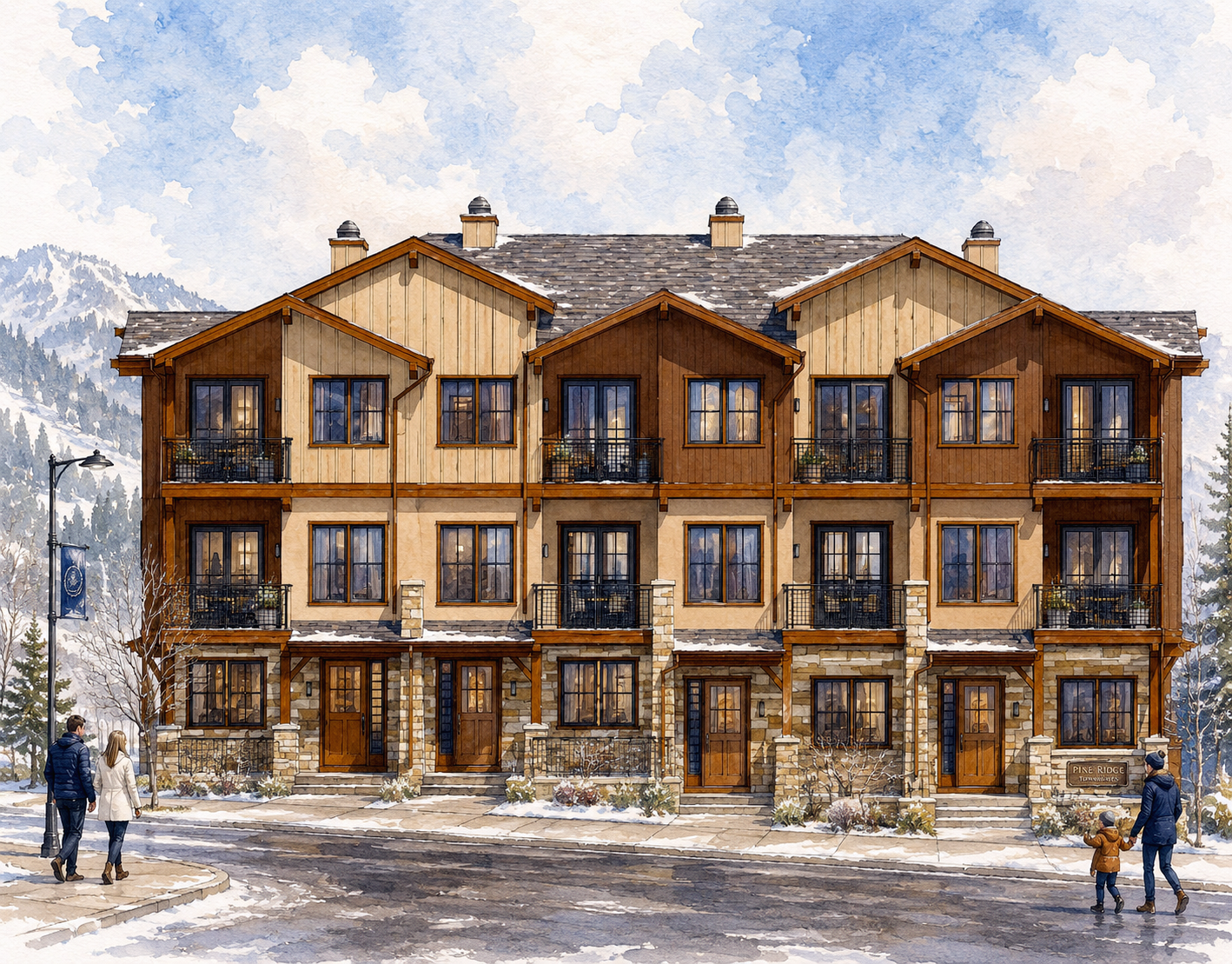 Winter Park Exterior Materials and Elevation Study with Michael Dire at Design Practice  