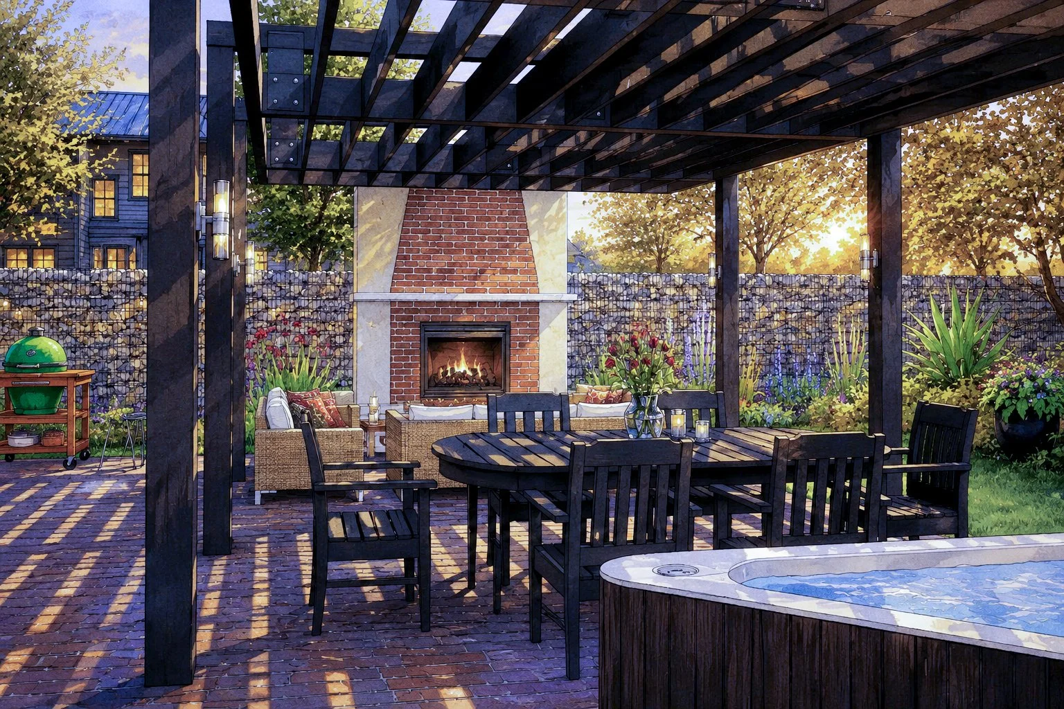 East Hilltop Backyard Living