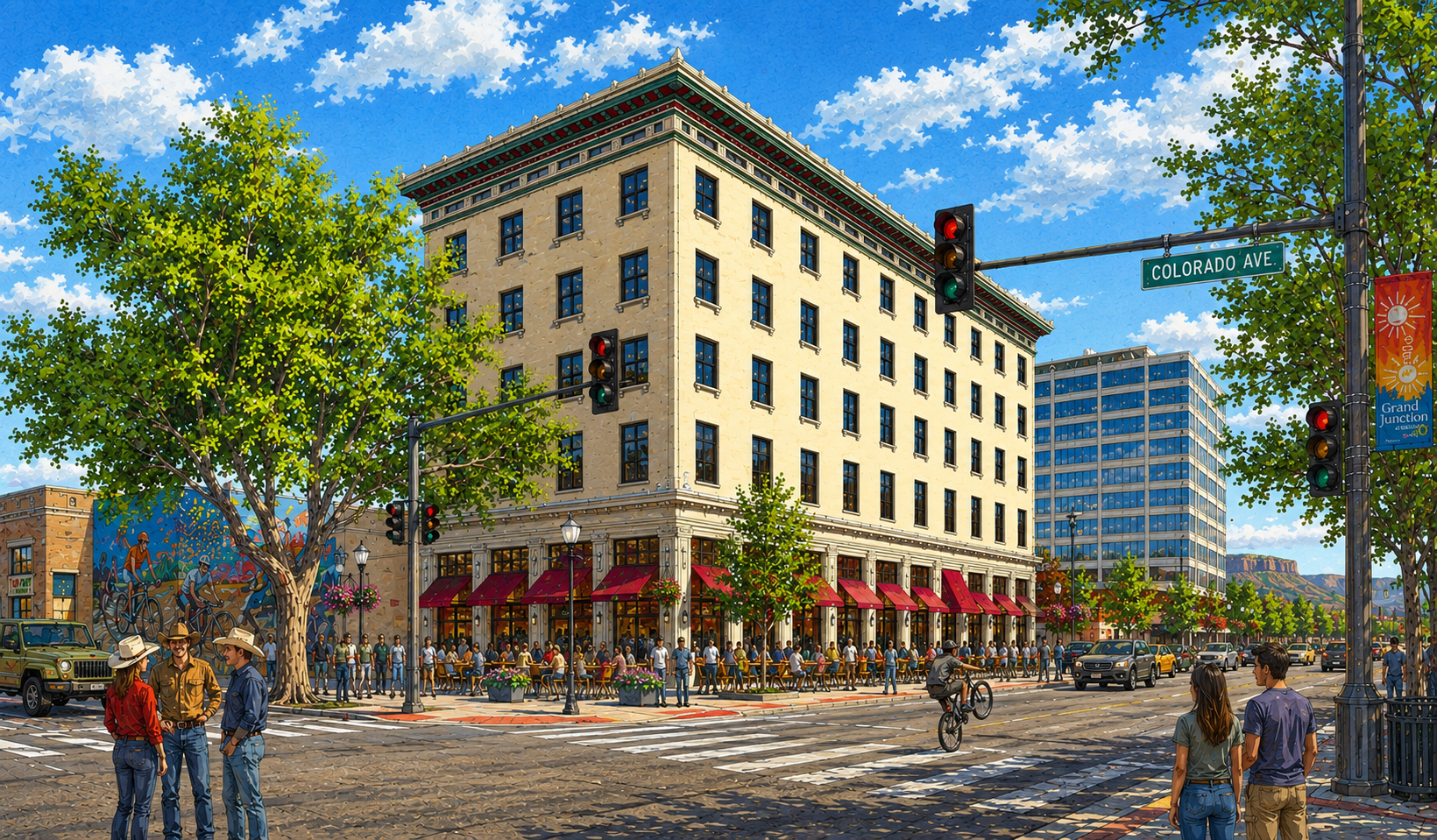 Dalby Wendland Historic Building Renovation Grand Junction with Josh Comfort Real Estate Development Services