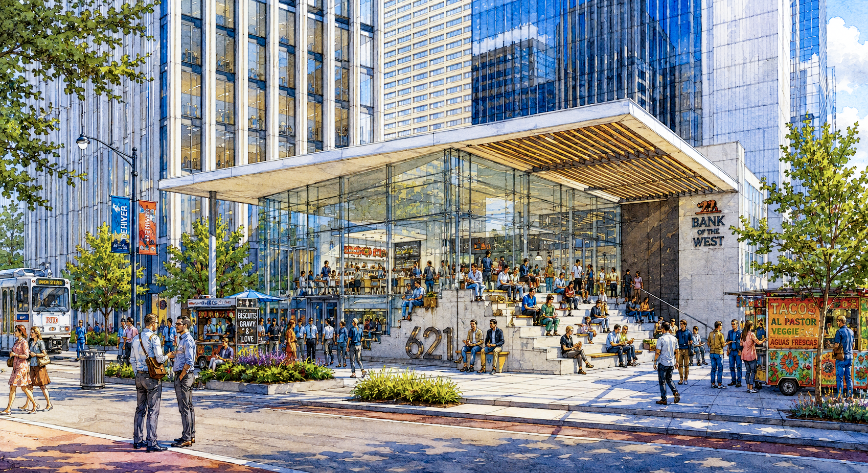 621 California Street Design Competition Illustration 