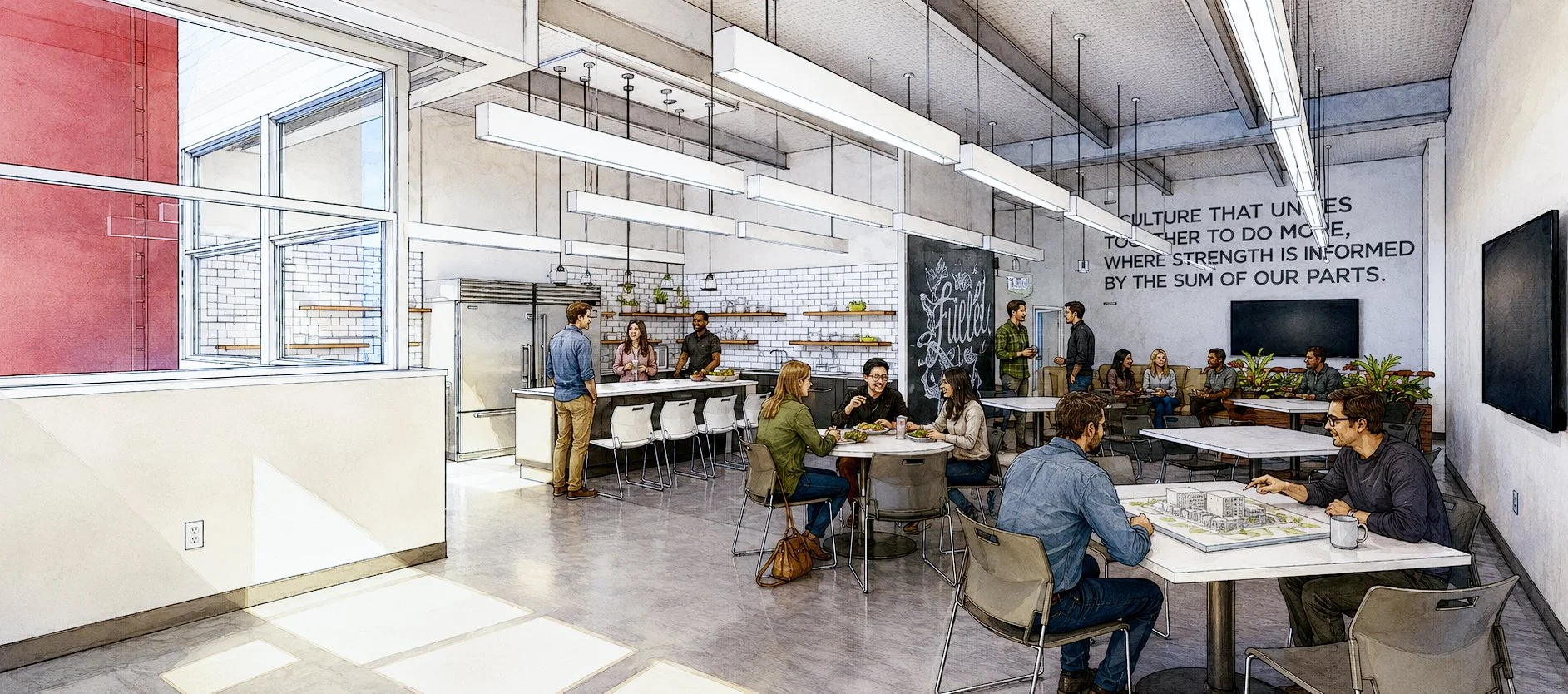 Interior Study with Lisa Christner at The Corporate Interiors Design Company