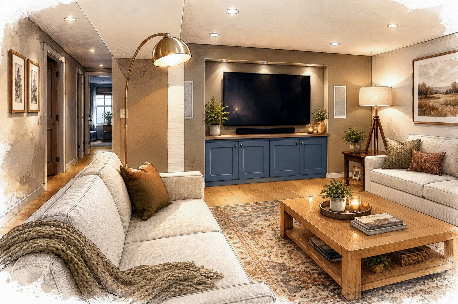 Golden Colorado Iowa Street Basement Finish with Paul Marques and Jay Christensen at Sunscapes Construction