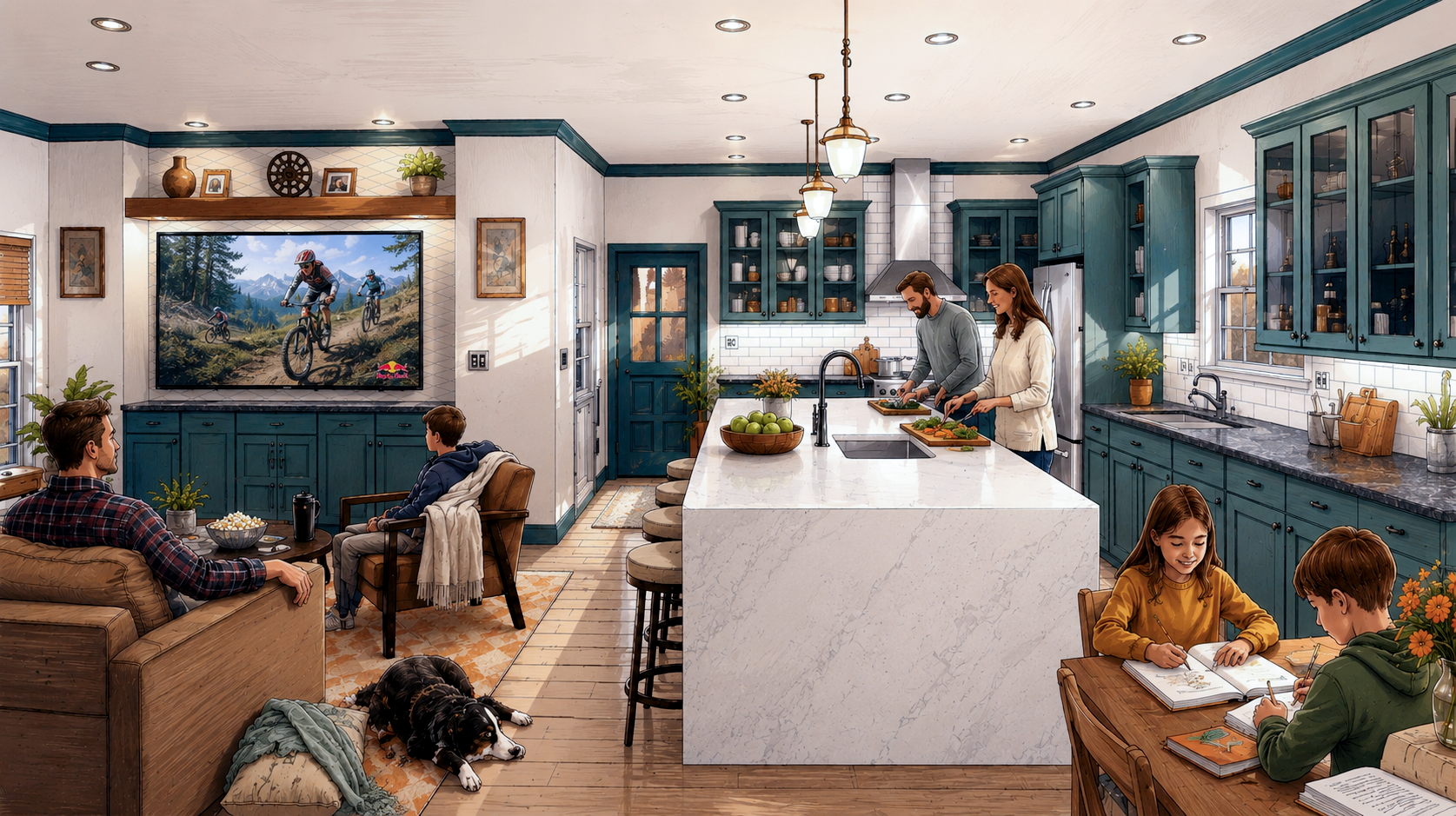Evergreen Colorado Interior Remodel  