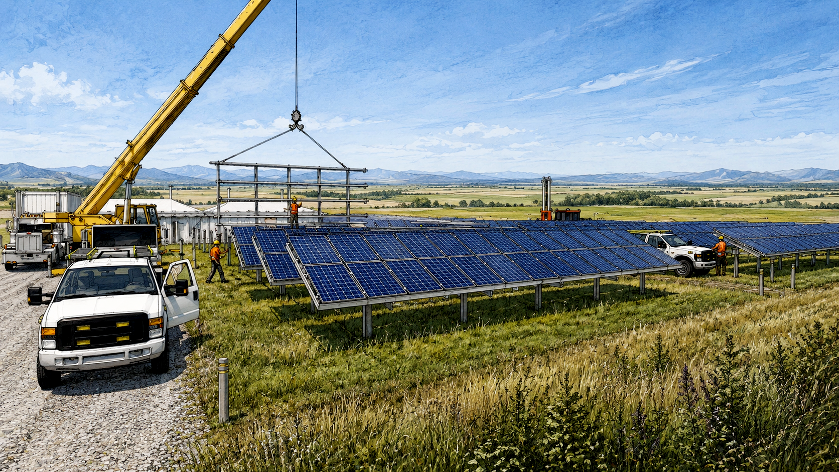 Solar Installation 3D Visualization Services with Supreme Cable Denver Colorado